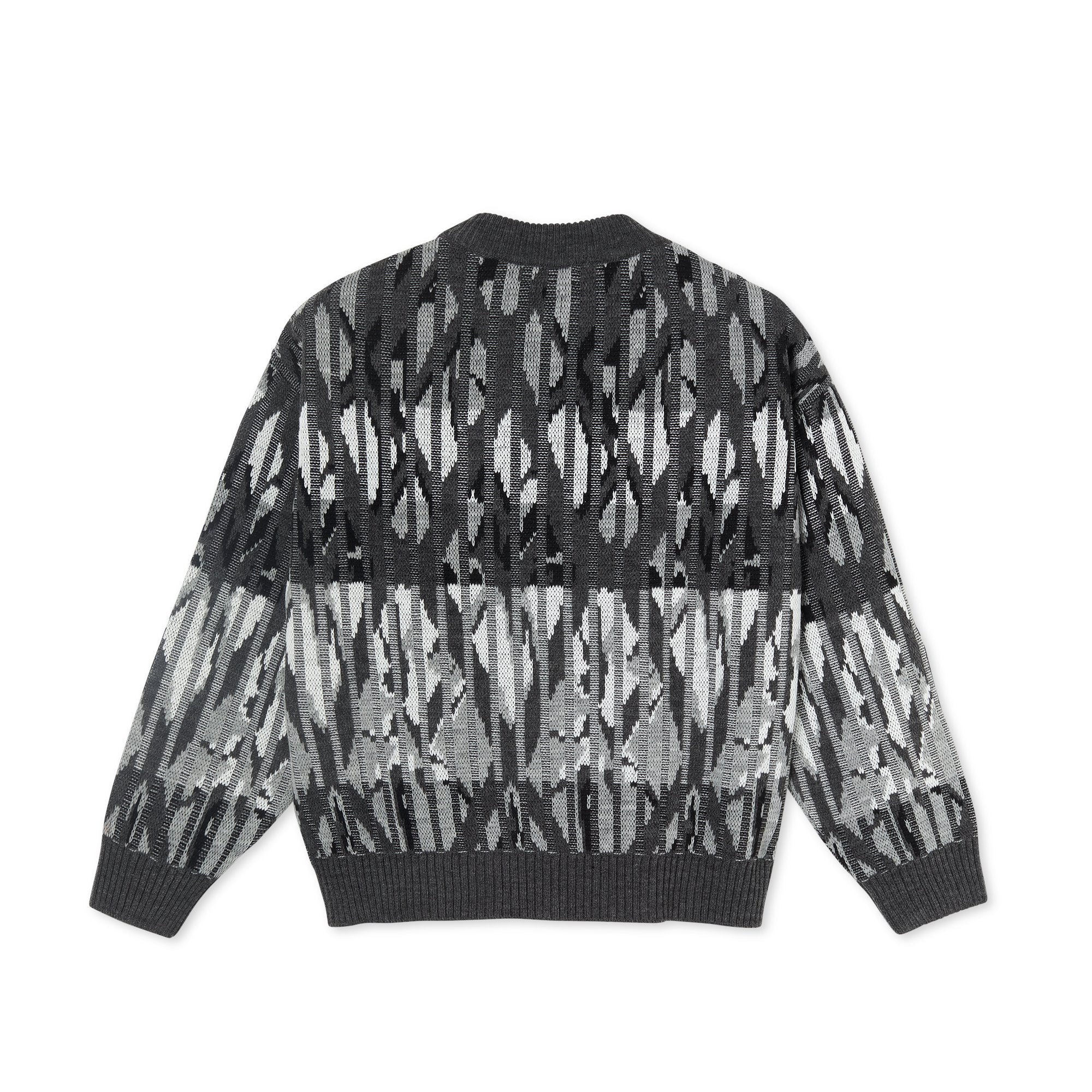 Polar Skate Co. Paul Knit Sweater - Grey Polar Skate Co.