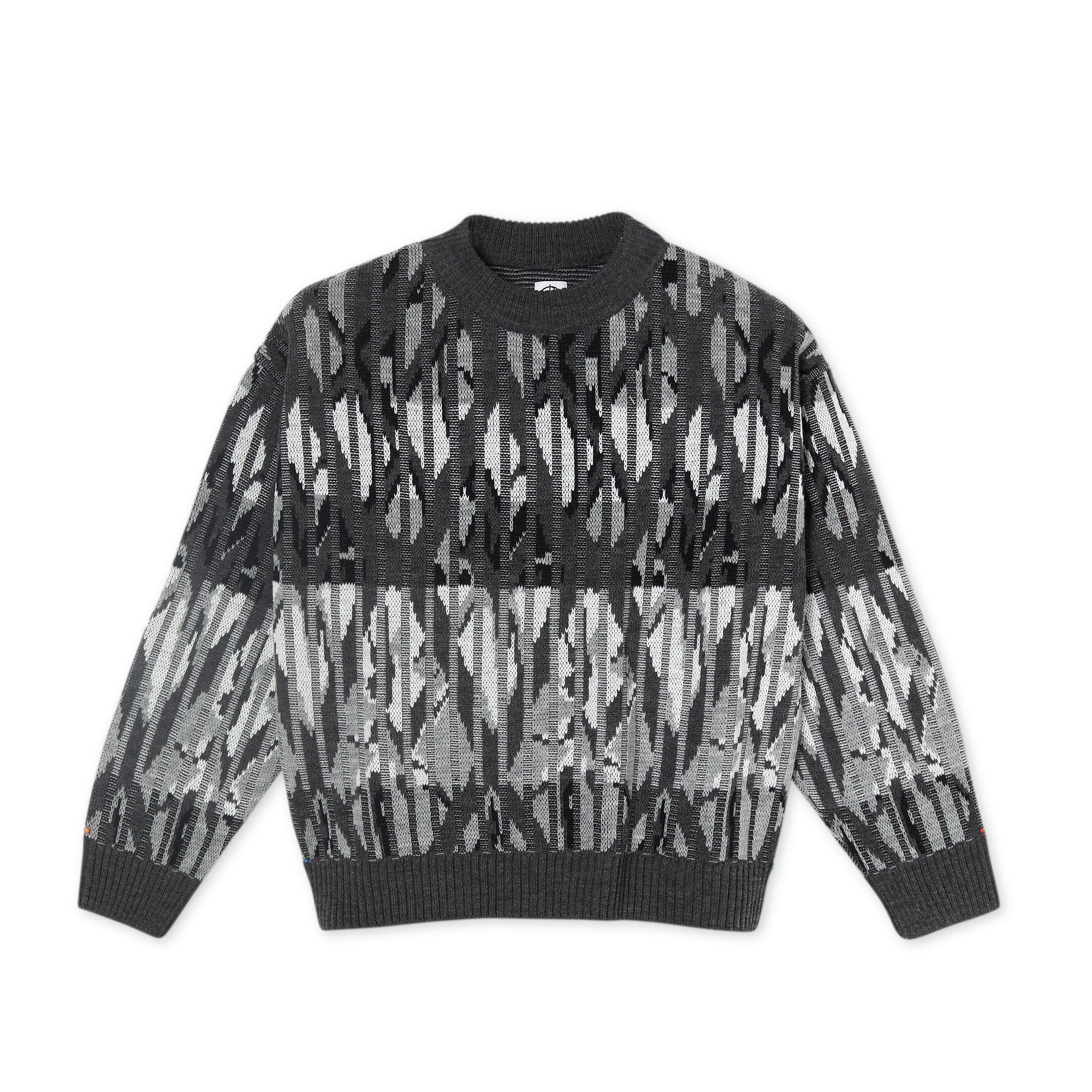Polar Skate Co. Paul Knit Sweater - Grey Polar Skate Co.