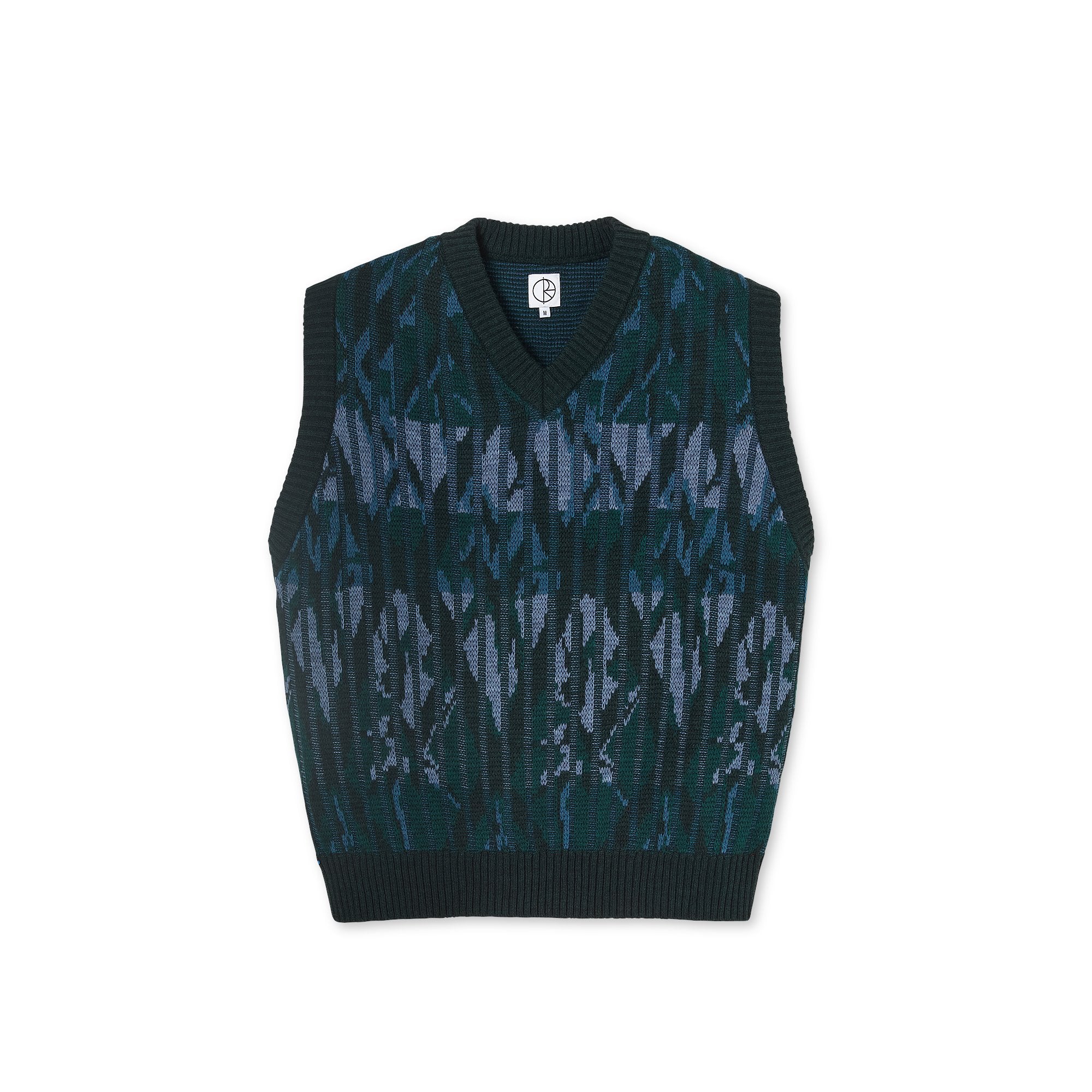 Polar Skate Co. Paul Knit Vest - Dark Green Polar Skate Co.