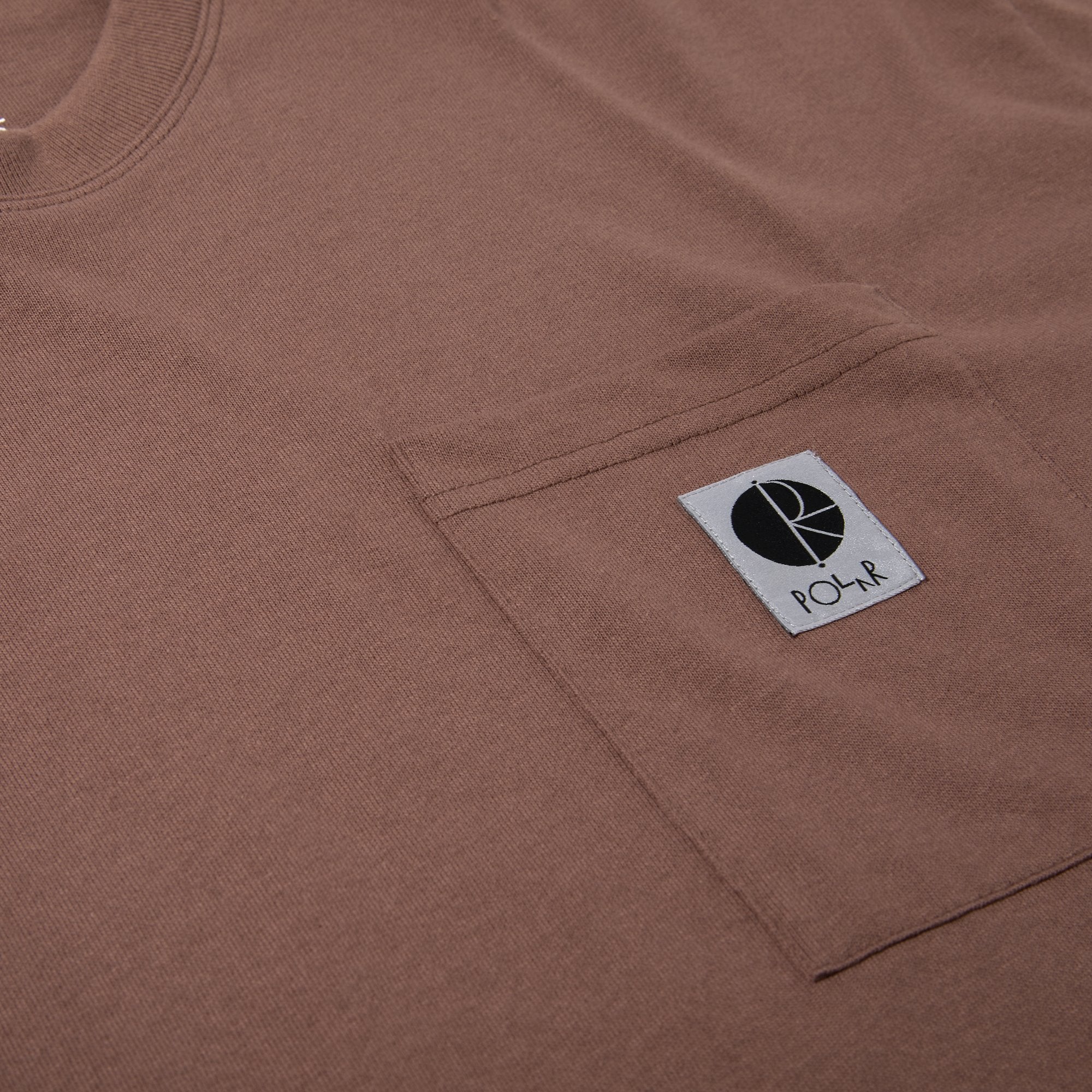 Polar Skate Co. Pocket T-Shirt - Rust Polar Skate Co.