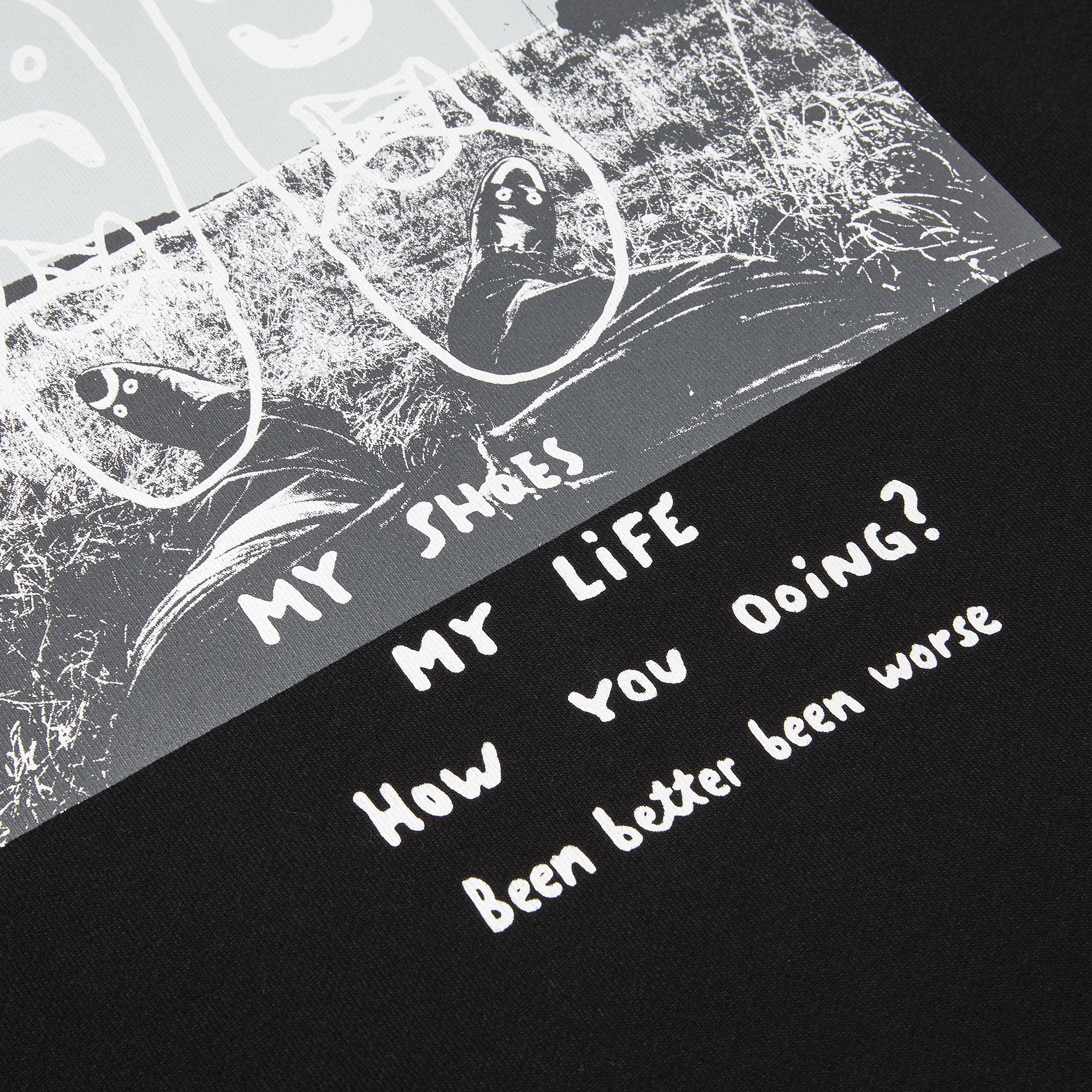 Polar Skate Co. Struggle Hoodie - Black Polar Skate Co.