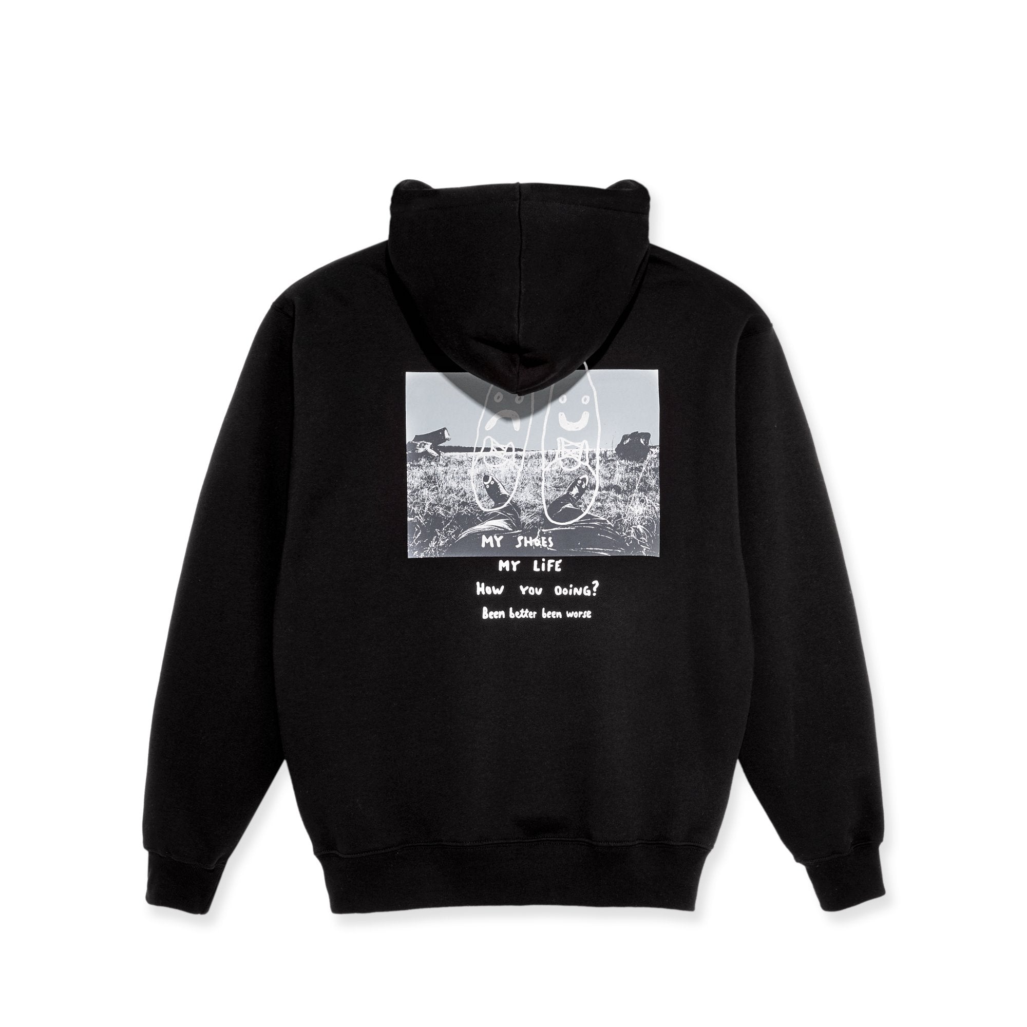 Polar Skate Co. Struggle Hoodie - Black Polar Skate Co.