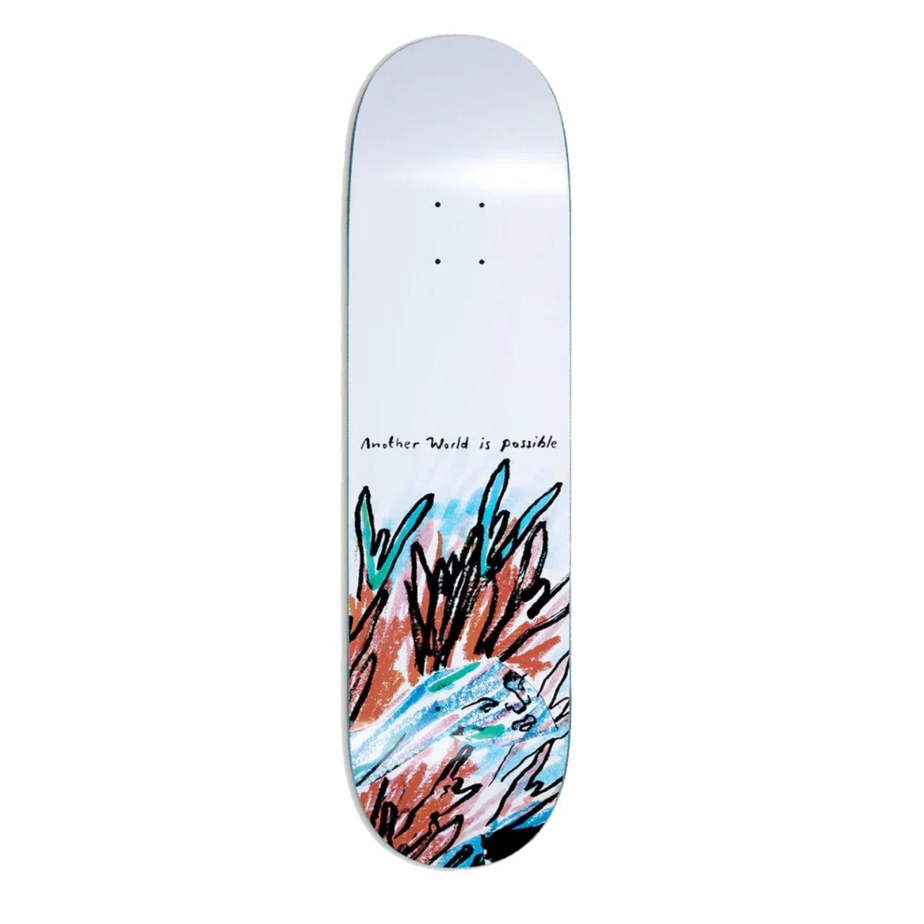 Polar Skate Co. Team Model Another World Is Possible Deck - 8,75" Decks Polar Skate Co.