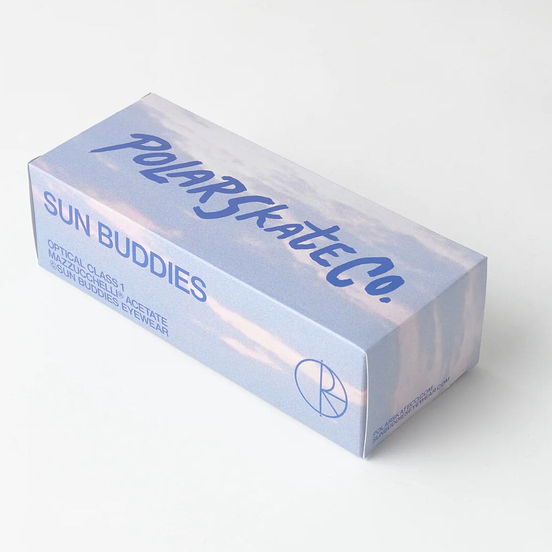 Polar Skate Co. X Sun Buddies Junior JR Sunglasses - Black Smoke Polar Skate Co.