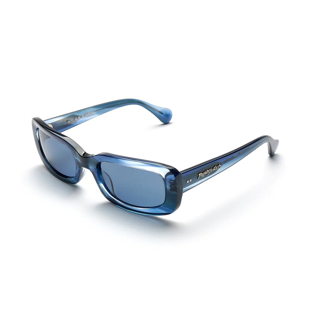 Polar Skate Co. X Sun Buddies Junior JR Sunglasses - Black Smoke Polar Skate Co. Blue Smoke