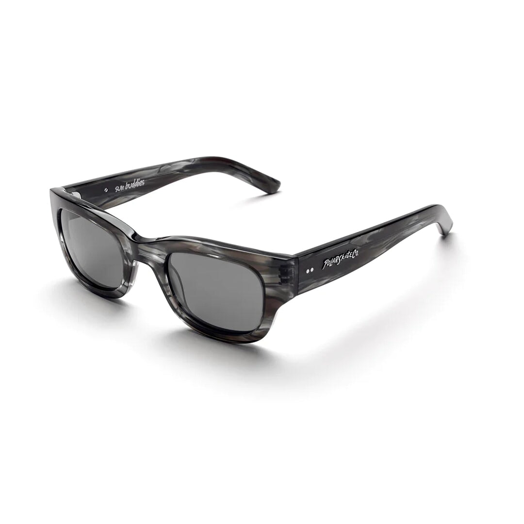 Polar Skate Co. X Sun Buddies Lubna Sunglasses - Black Smoke Polar Skate Co.