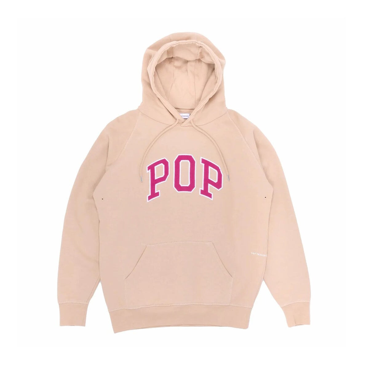 POP Trading Company Arch Hooded Sweater - Sesame Hoodie POP Trading Company
