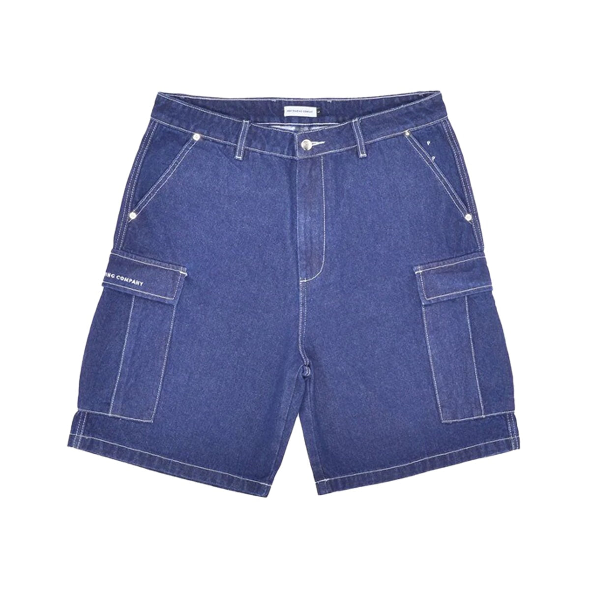 POP Trading Company Cargo Denim Short - Rinsed Shorts POP Trading Company