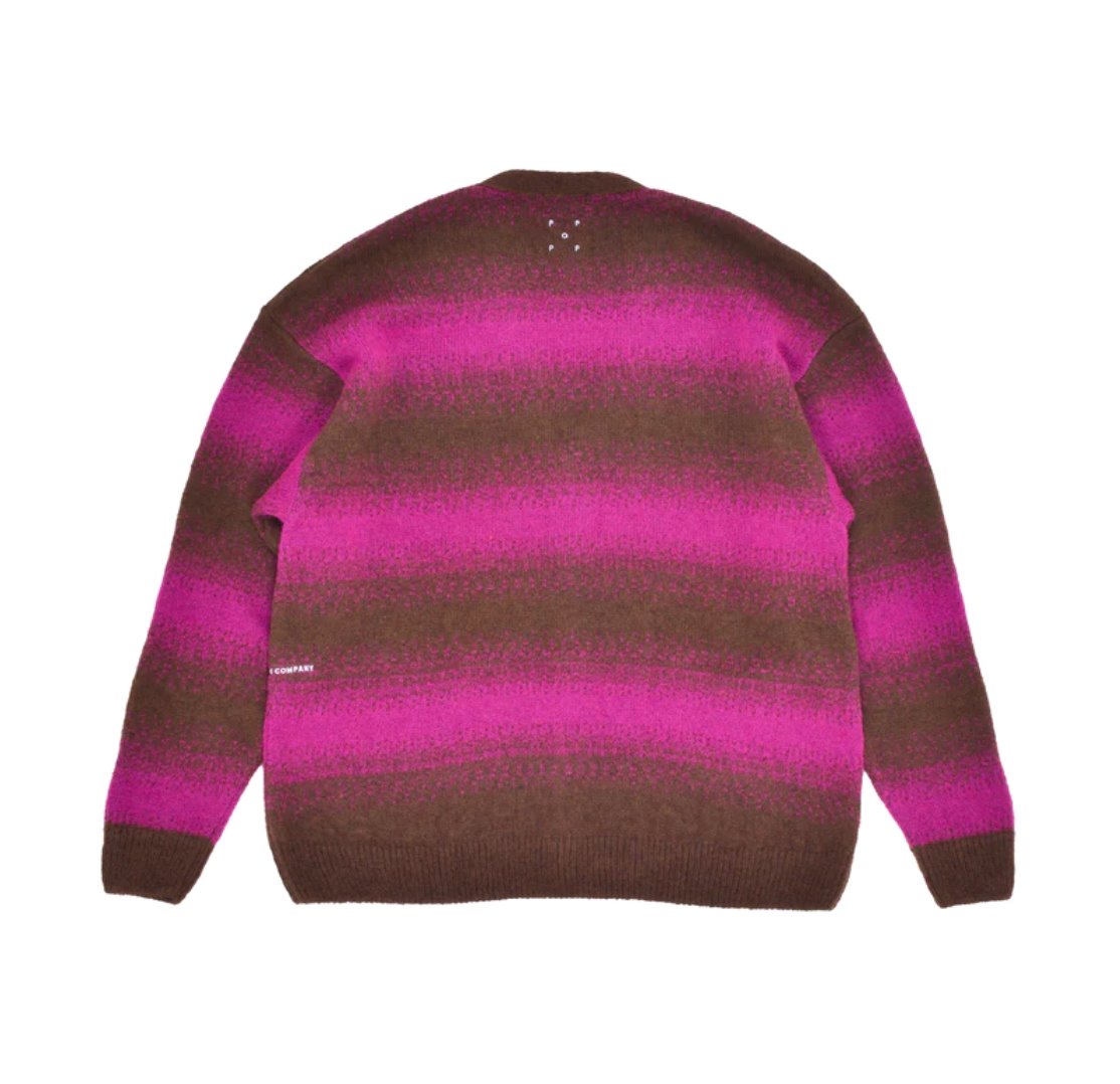 POP Trading Company Knitted Cardigan - Delicioso-Raspberry POP Trading Company