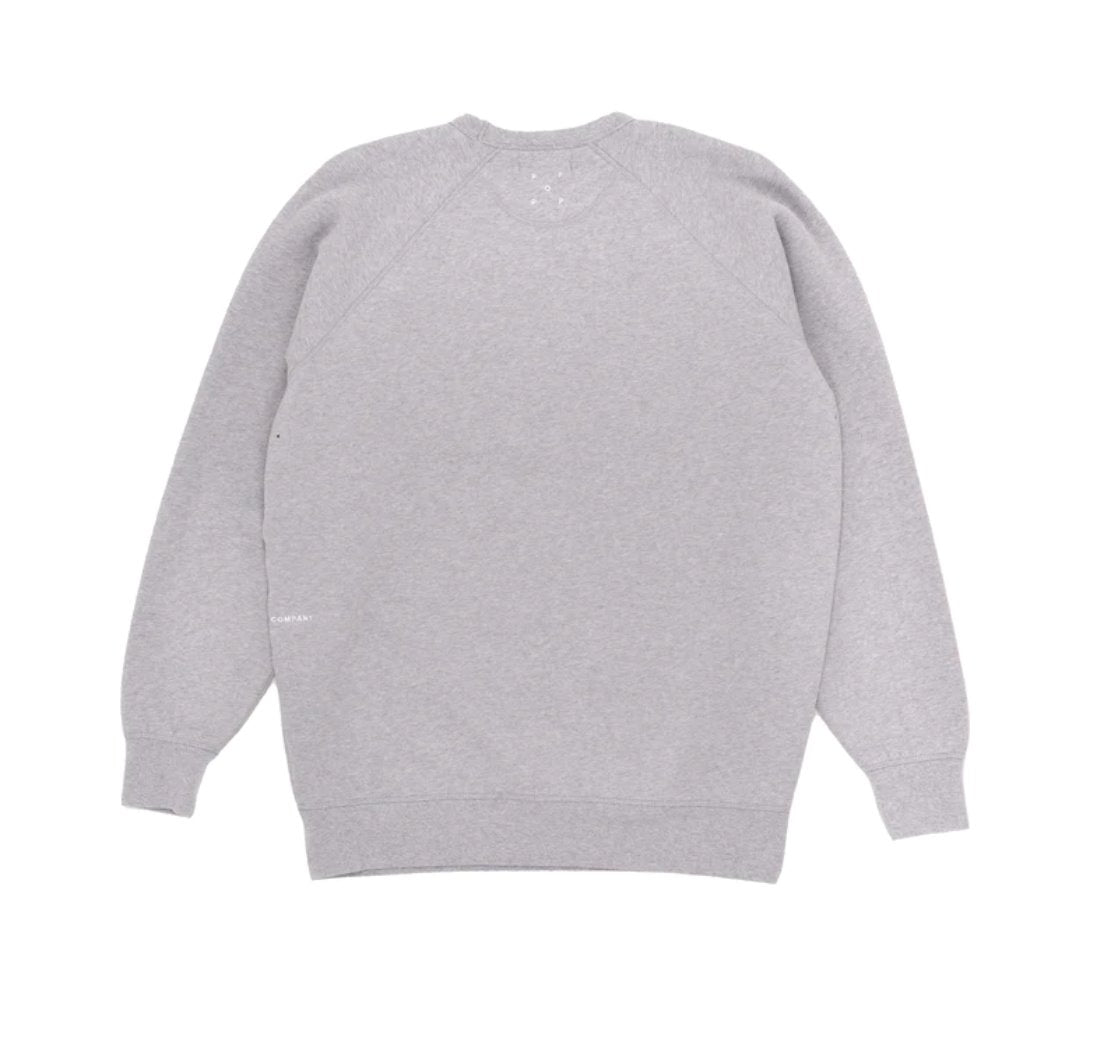 POP Trading Company Royal Crewneck - Heather Grey POP Trading Company