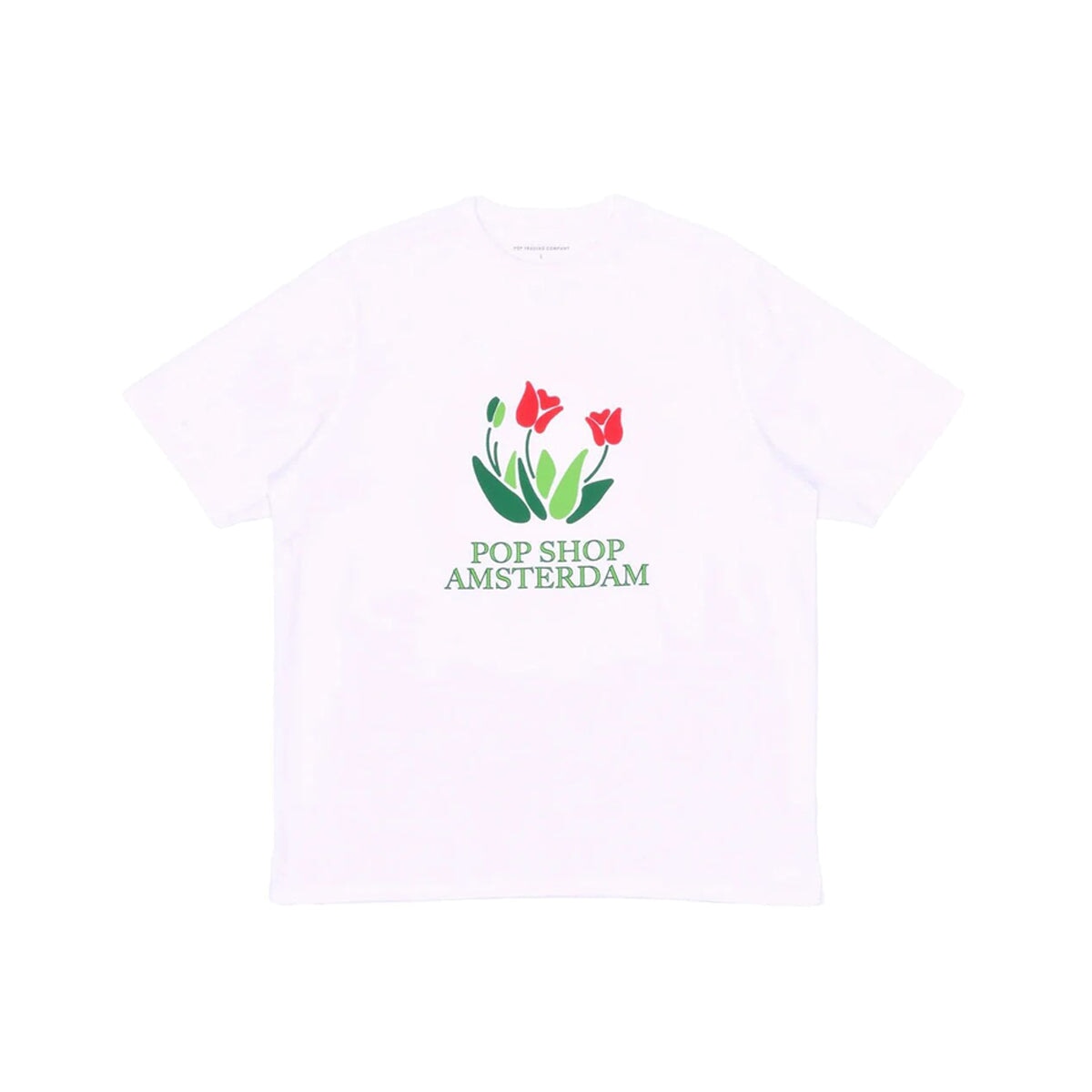 POP Trading Company Tulip T-Shirt - White T-Shirt POP Trading Company