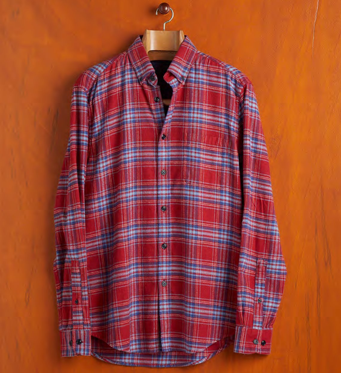 Portuguese Flannel T-Check Hemd Herren Hemd Portuguese Flannel