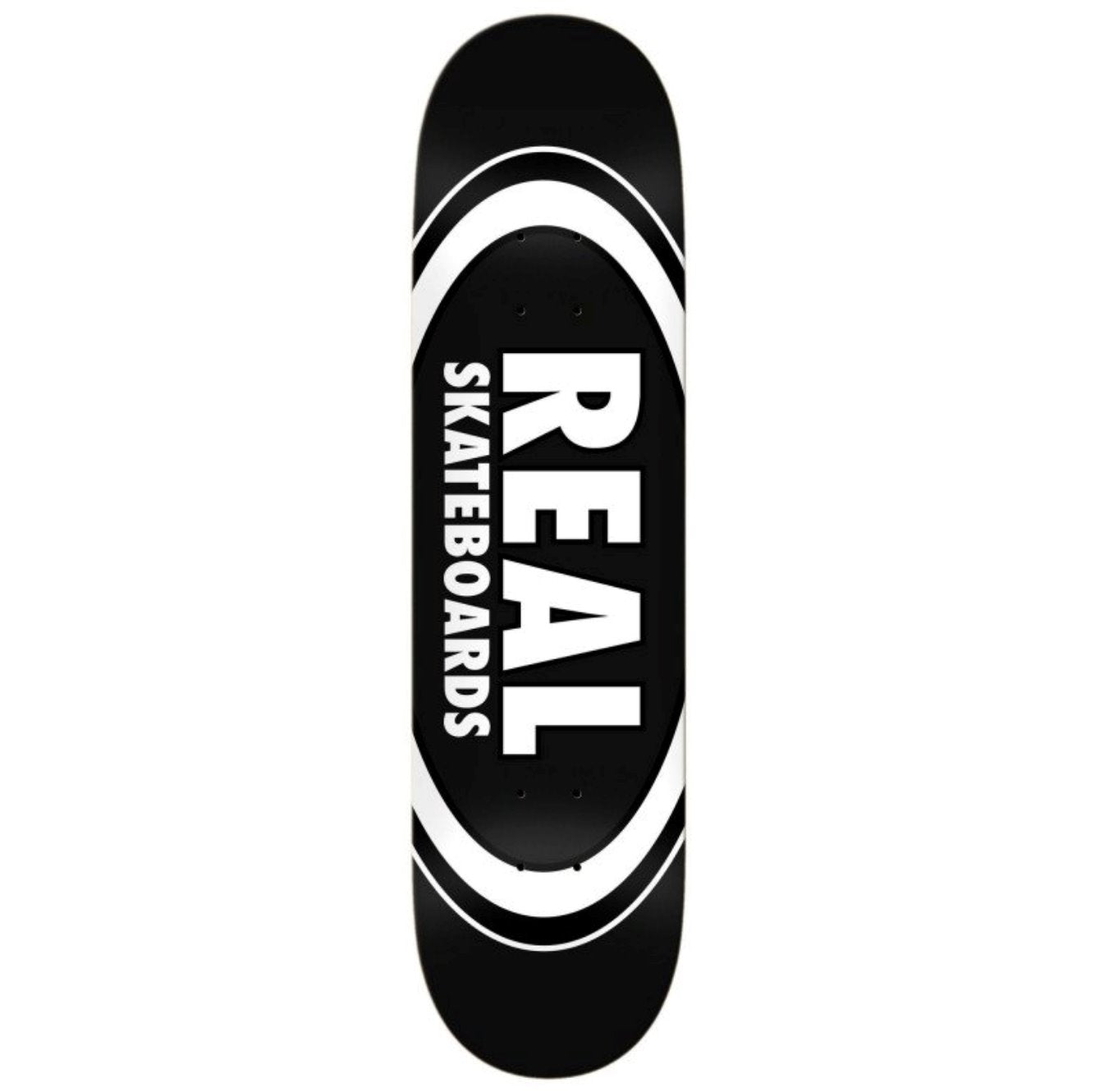 Real Skateboards Classic Oval Black - 8,25" Decks Real Skateboards