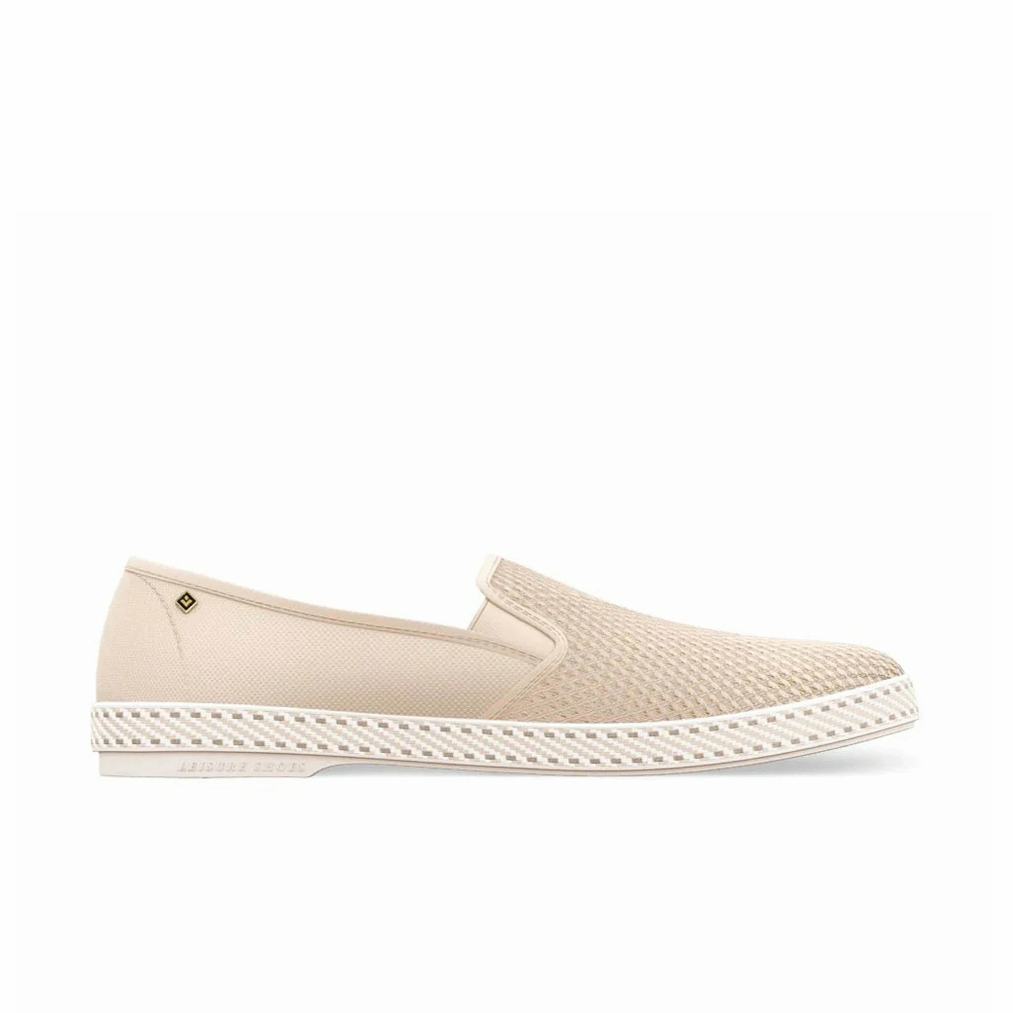 Rivieras Classic Canvas & Mesh - Beige Sneaker Riveras Shoes