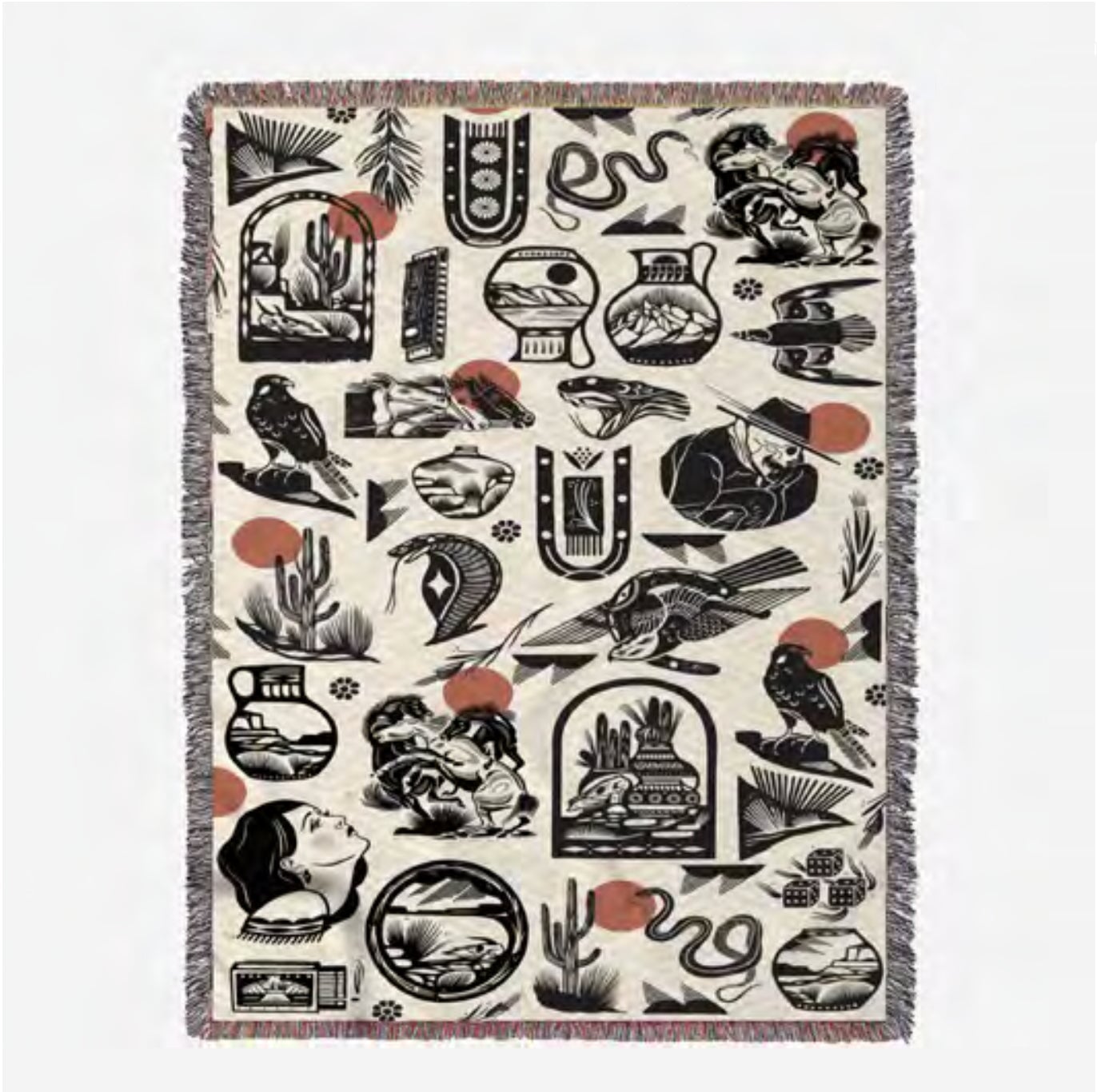 Slowtide Mudgett Tapestry Tagesdecke Decken Slowtide