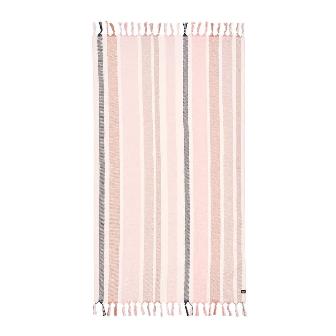 Slowtide Zoey Cotton Turkish Beach Towel - Pastel Slowtide