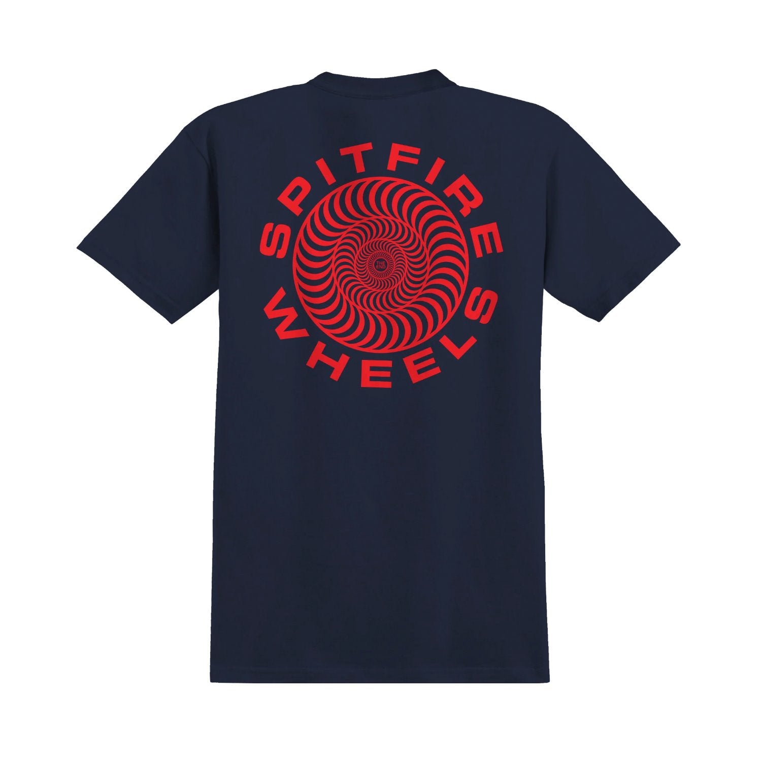 Spitfire Classic 87 Swirl T-Shirt - Navy/Red T-Shirt Spitfire Wheels