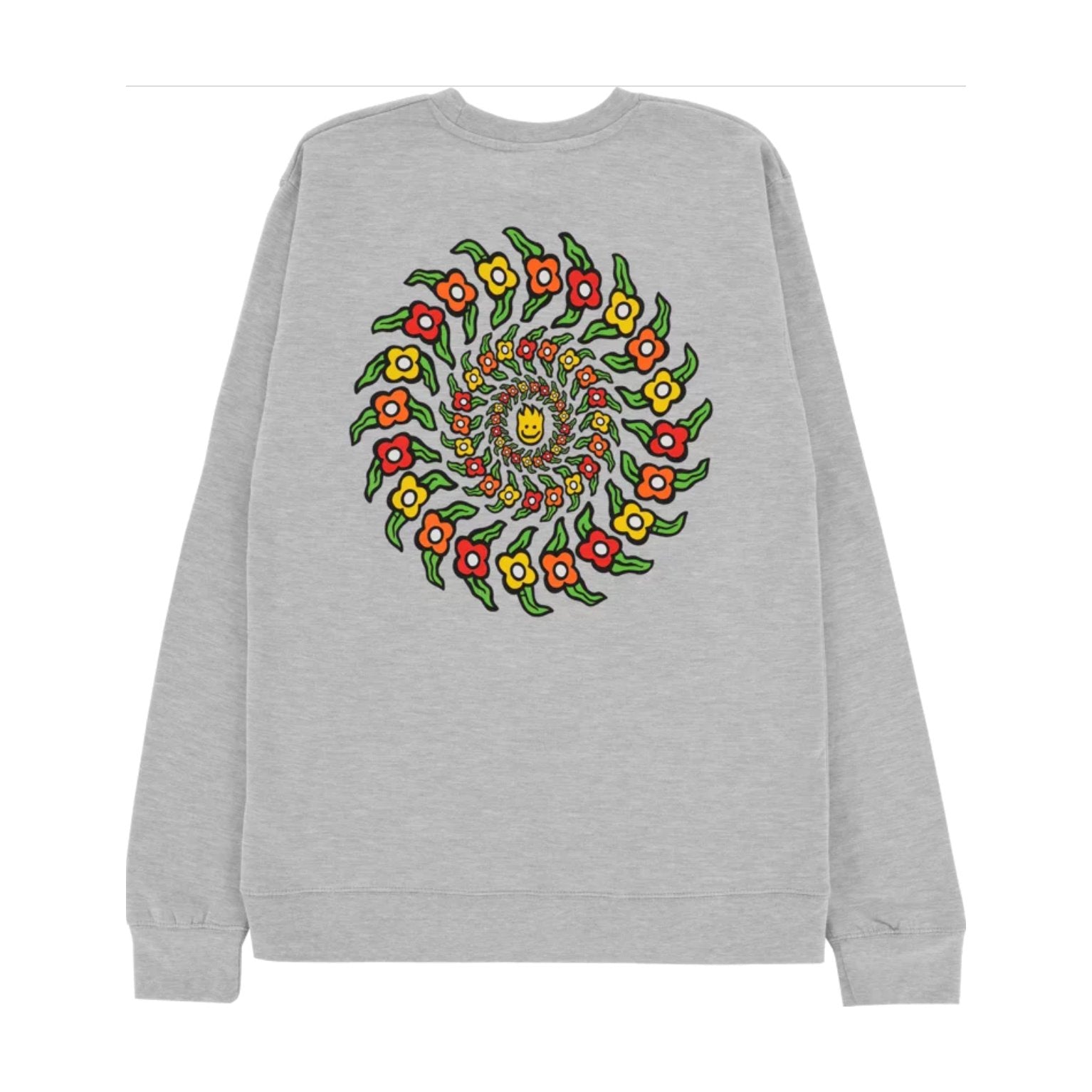 Spitfire Gonz Flower Swirl Unisex Crewneck Crewneck Spitfire Wheels