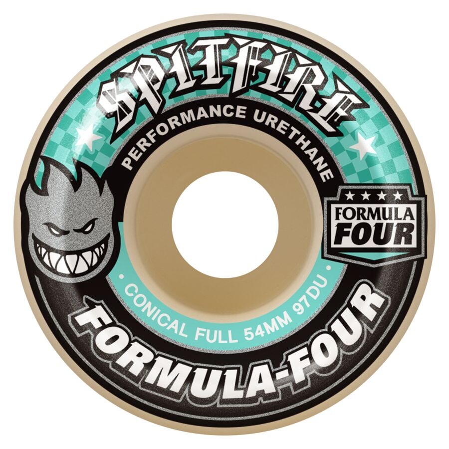 Spitfire Wheels Formula Four Conical Full 97D - 58mm Rollen Spitfire Wheels