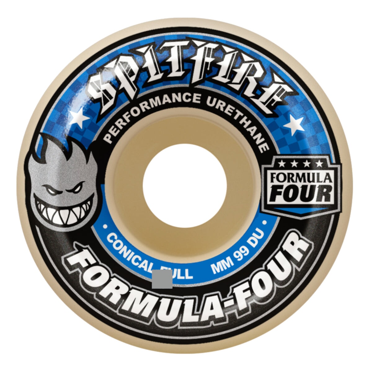 Spitfire Wheels Formula Four Conical Full 99D - 53mm Rollen Spitfire Wheels