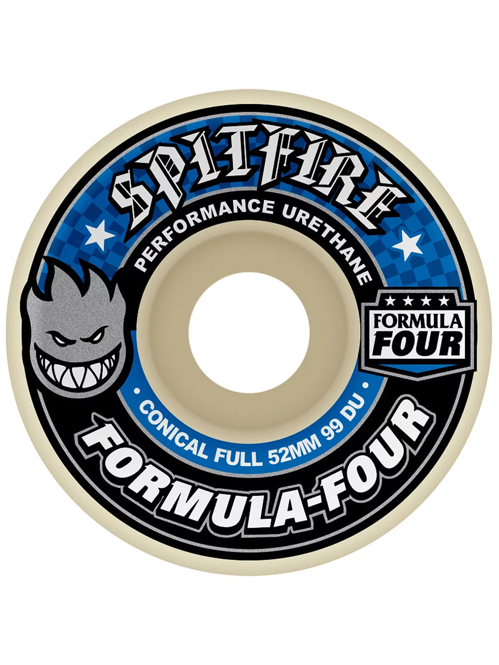 Spitfire Wheels Formula Four Conical Full 99D - 58mm Rollen Spitfire Wheels