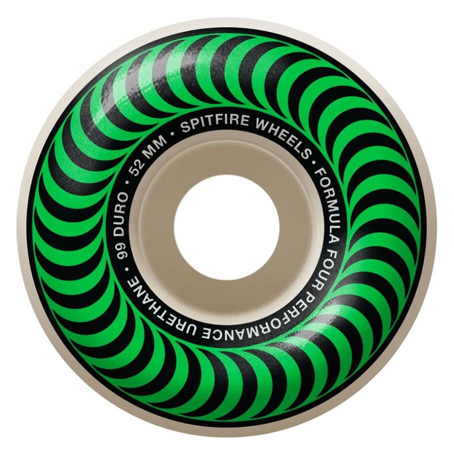 Spitfire Wheels Formular Four Classic 99Duro - 52mm Rollen Spitfire Wheels