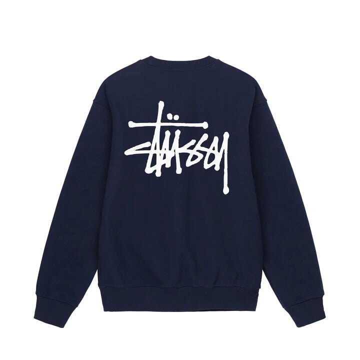 Stüssy Basic Stüssy Crew - Navy Stüssy
