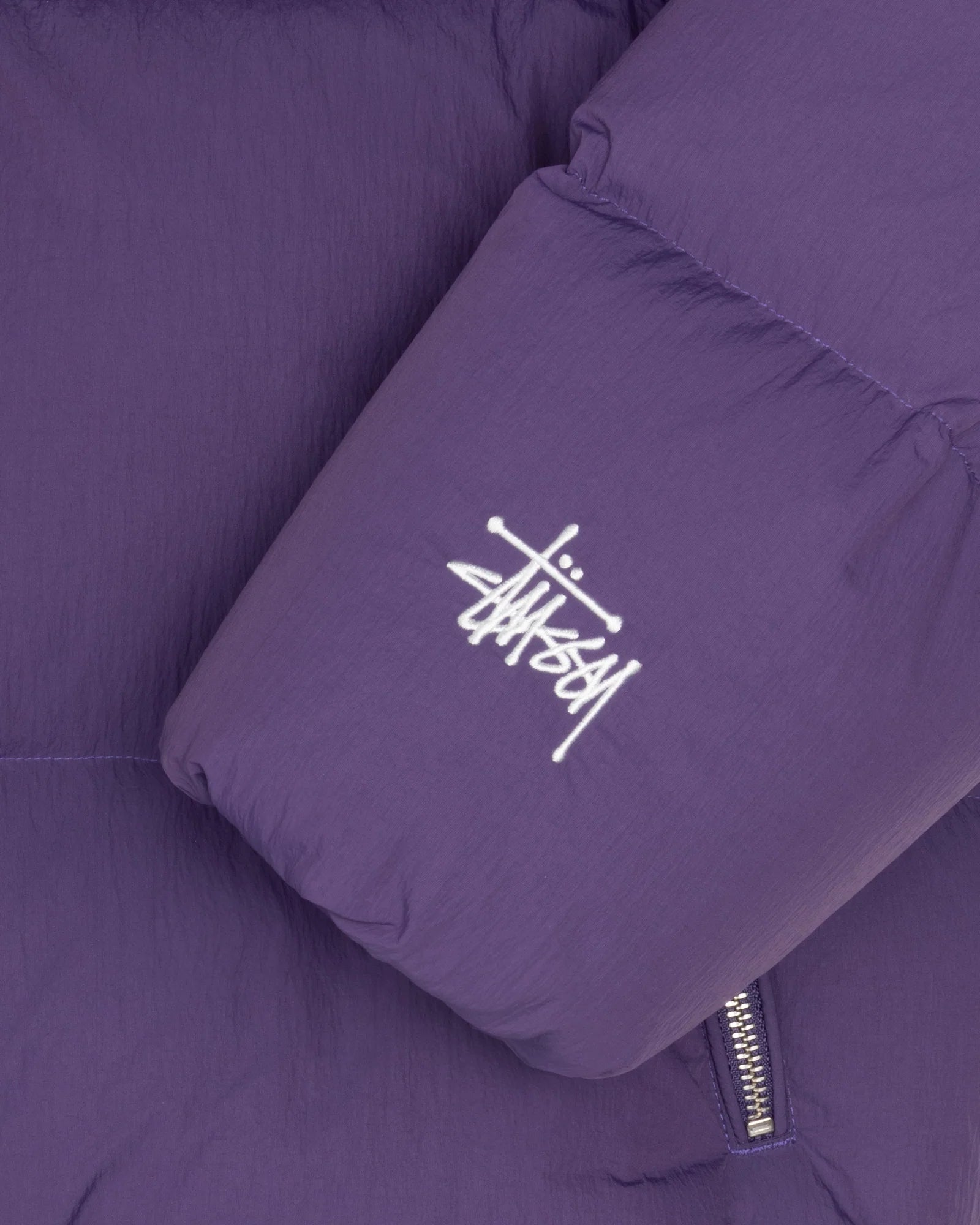 Stüssy Nylon Down Puffer Jacke Herren Daunenjacke Stüssy