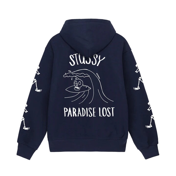 Stüssy Paradise Lost Hood - Navy Stüssy