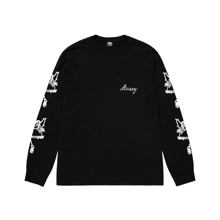 Stüssy Paradise Lost Longsleeve - Black Longsleeves Stüssy