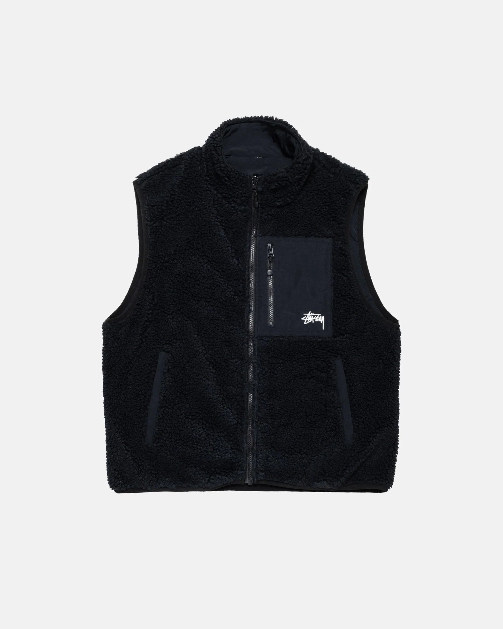 Stüssy Sherpa Reversible Vest Unisex Weste Stüssy