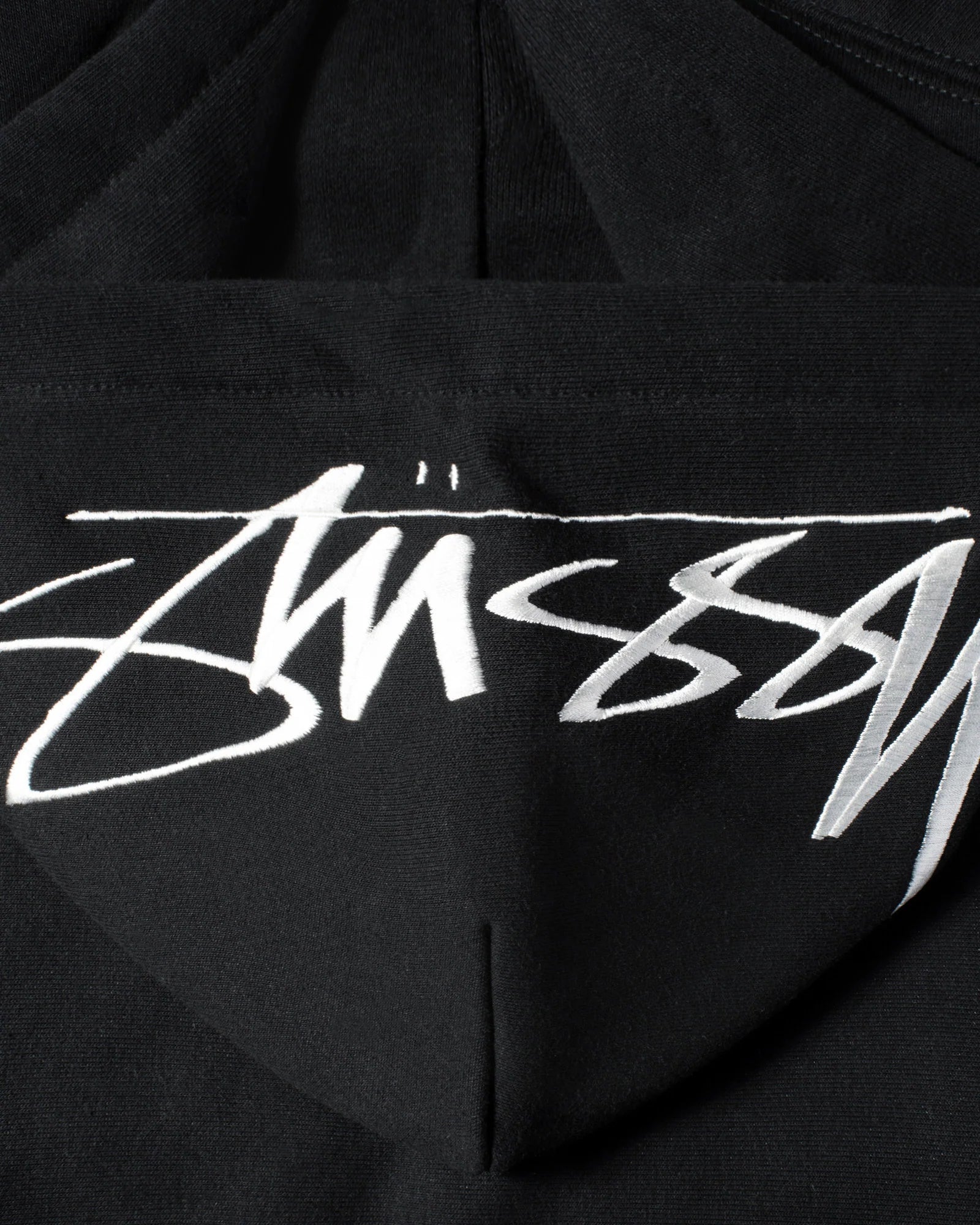 Stüssy Stock Logo Applique Unisex Hoodie Hoodie Stüssy