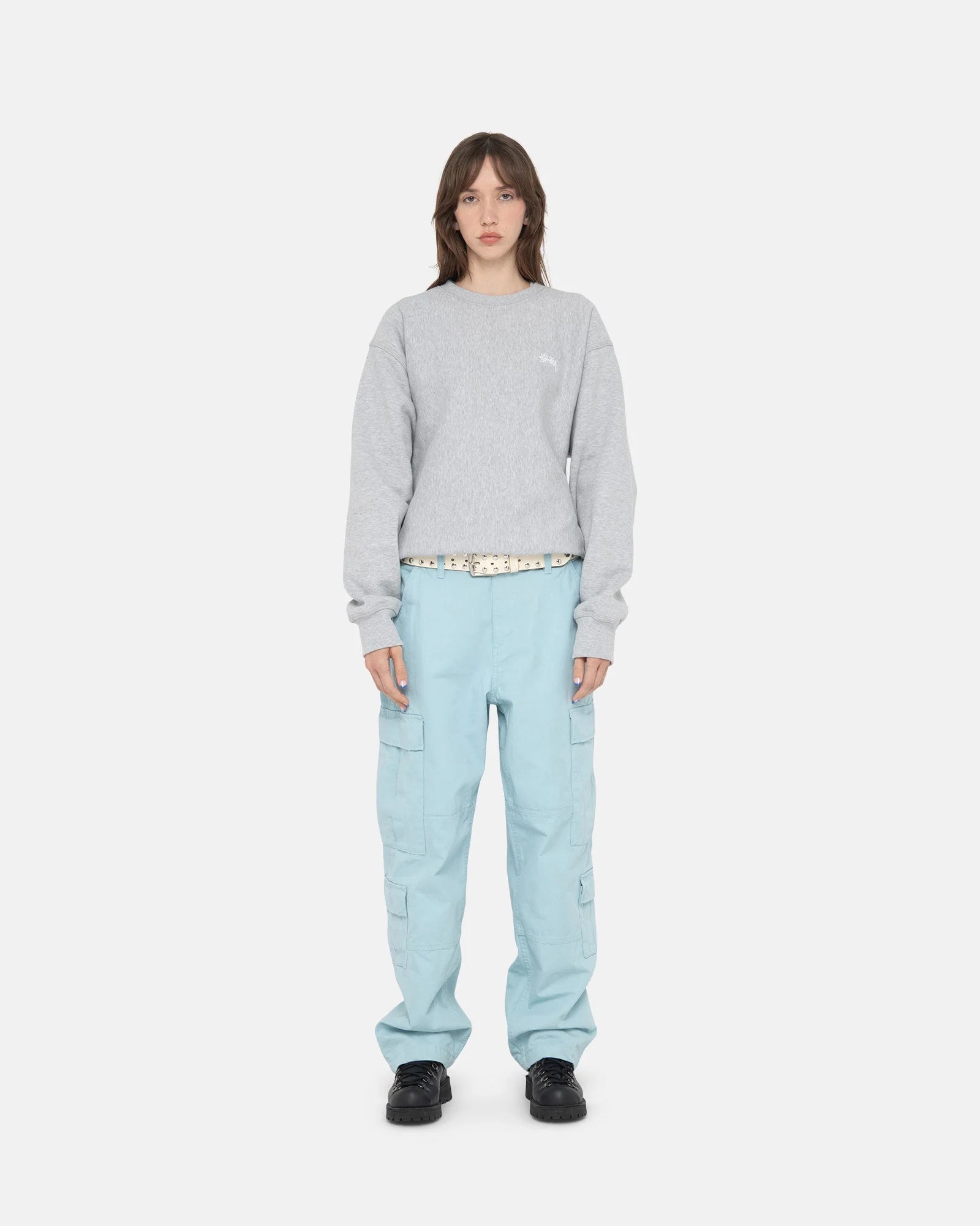 Stüssy Stock Logo Crew Unisex Crewneck Stüssy