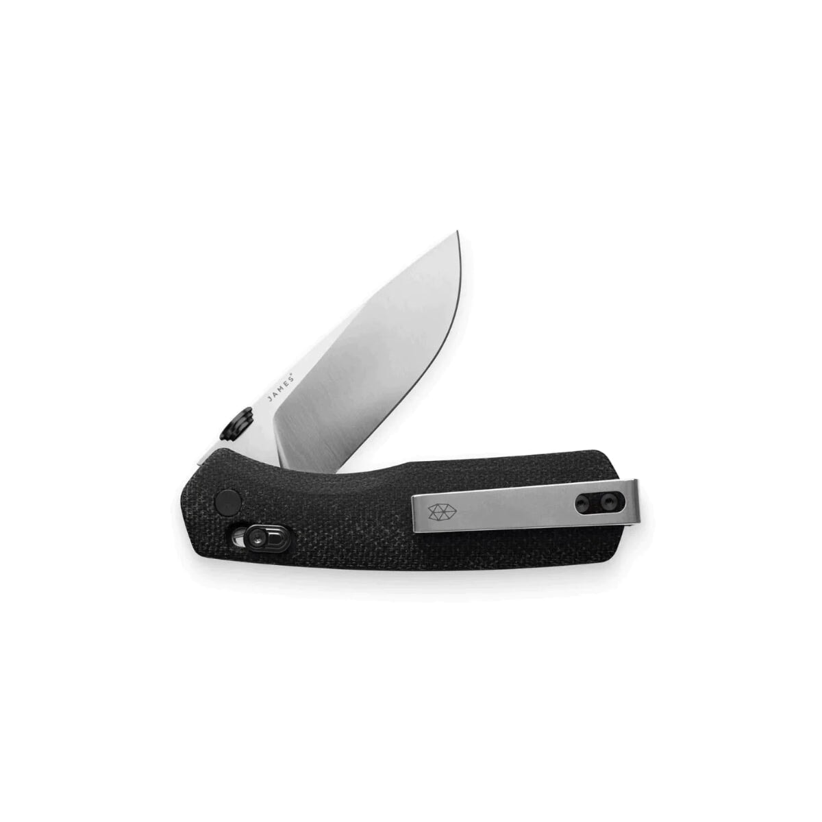 The James Brand Carter Taschenmesser - Black Micarta-Stainless Multifunktionswerkzeuge & -messer The James Brand