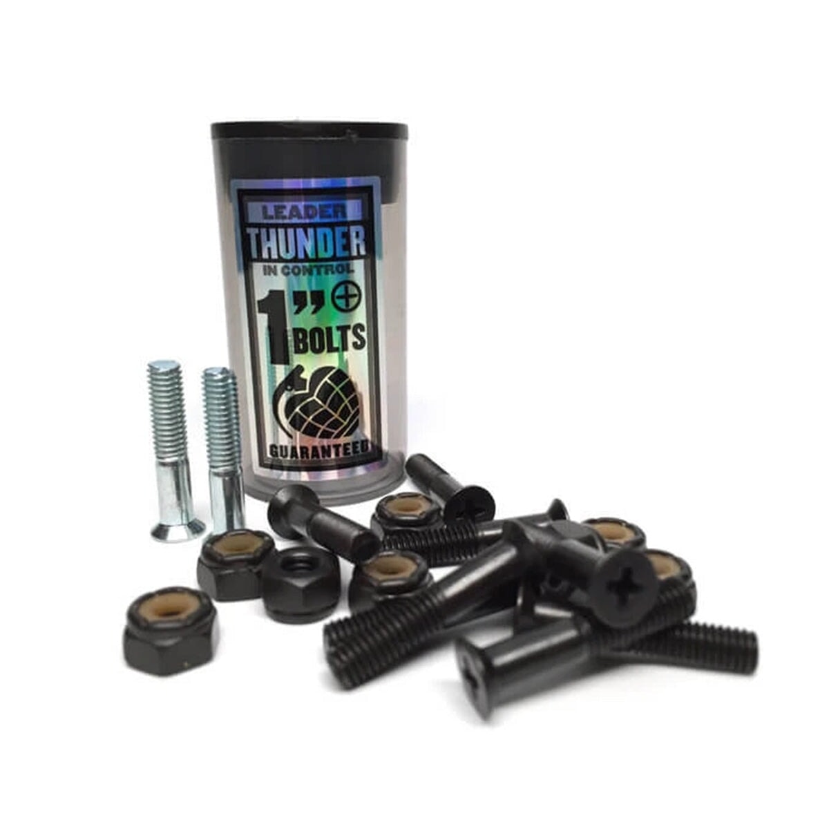 Thunder 1" Phillips Bolts - Black Kleinteile & Sonstiges Thunder Trucks