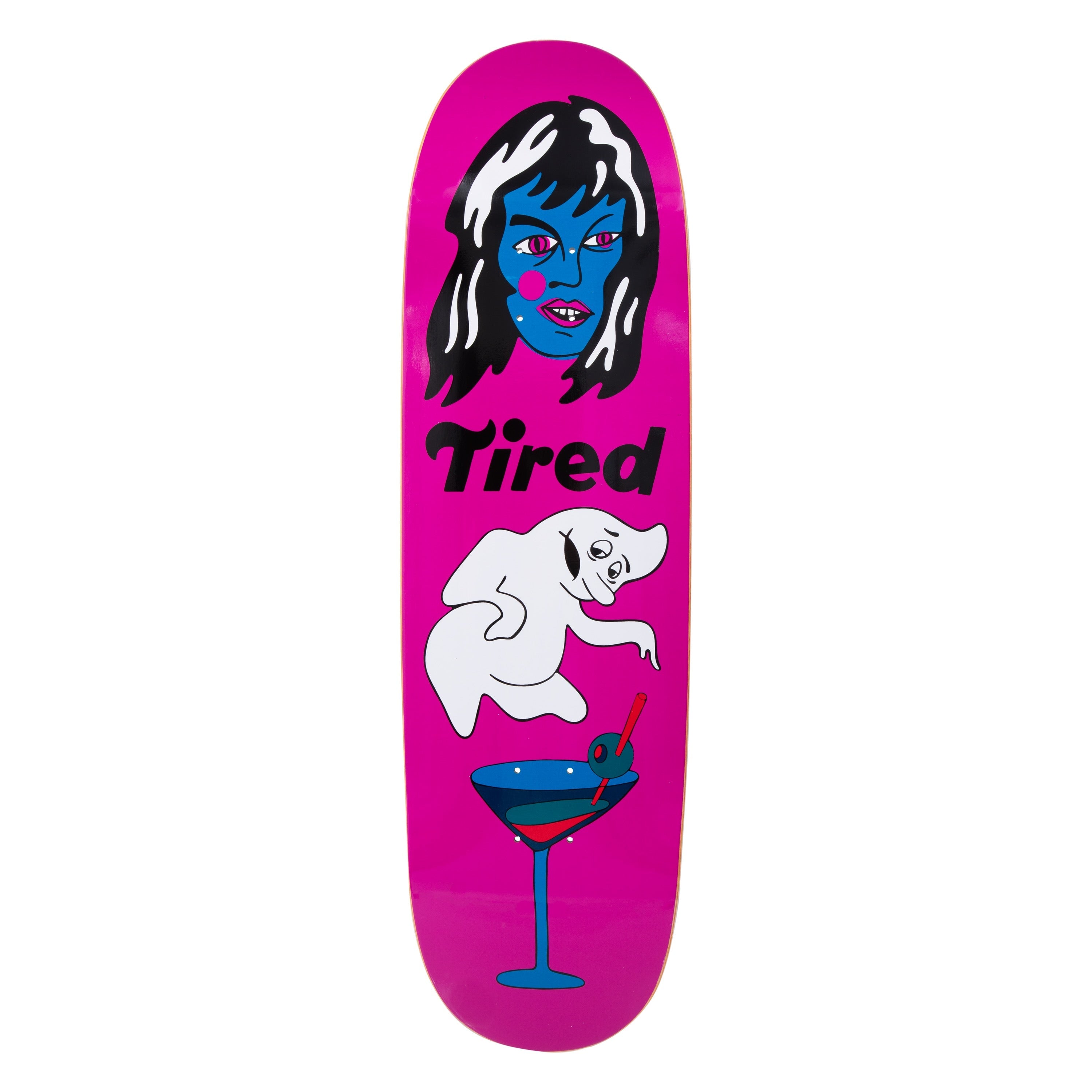 Tired Ghost Charles Shape Deck - 9,18" Decks Tired