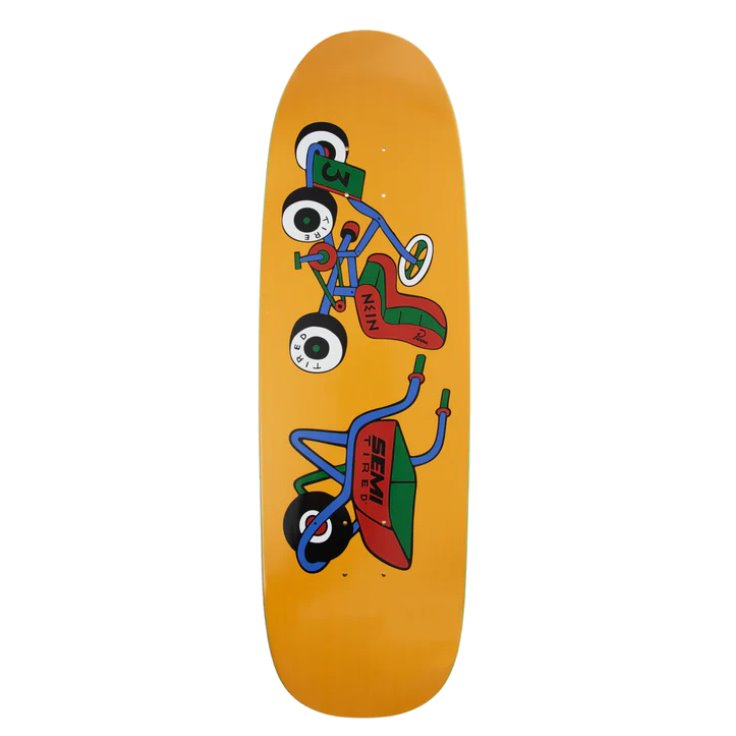 Tired Semi Sigar Deck Shaped 9.23 Decks Tired