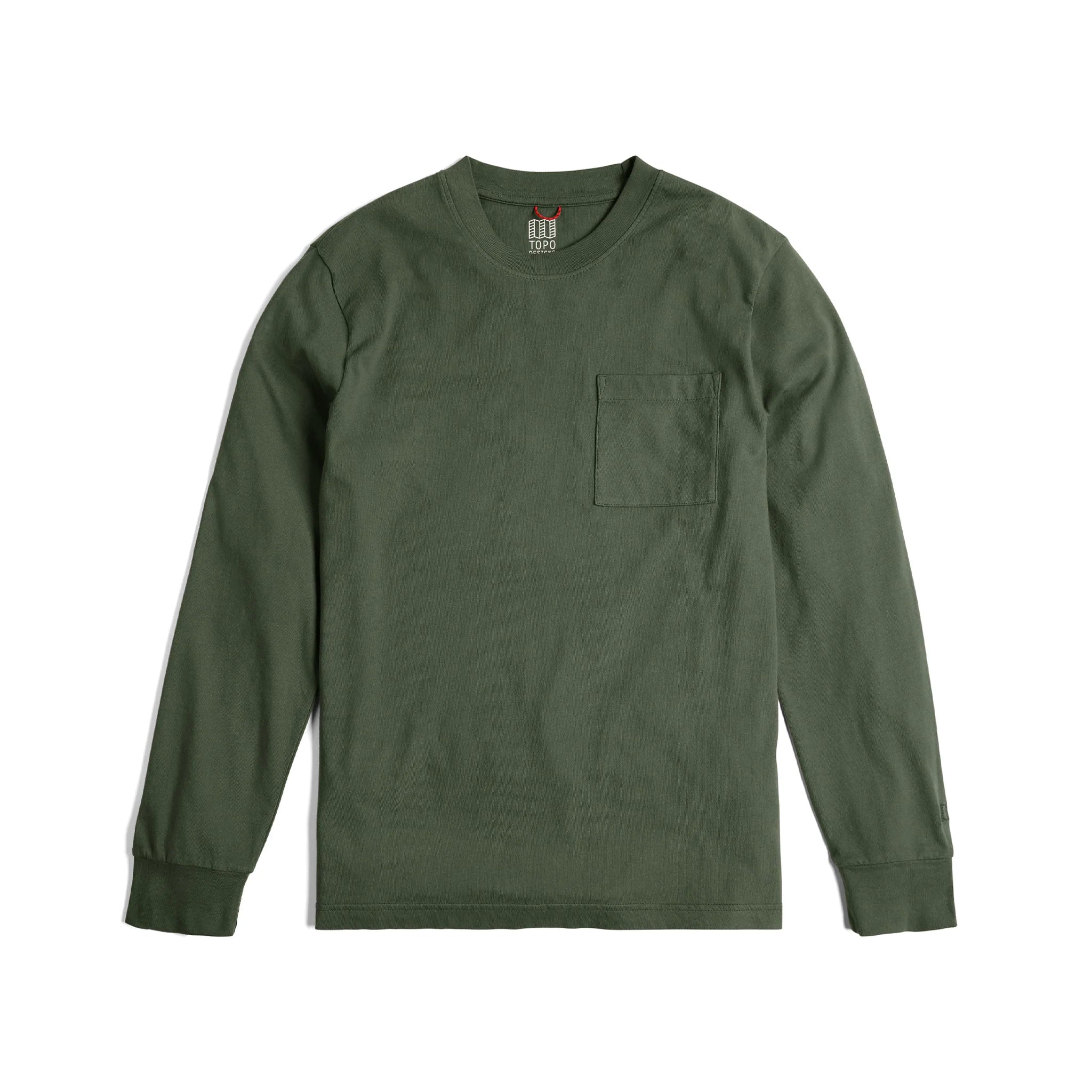 Topo Designs Dirt Pocket L/S Shirt Herren T-Shirt Topo Designs