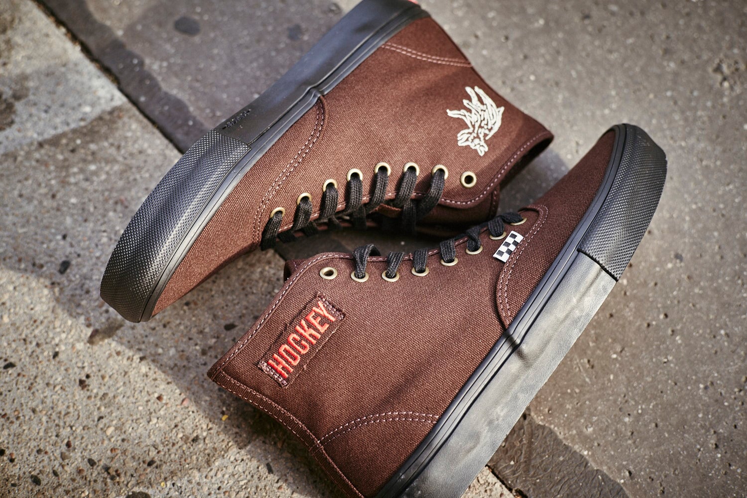 Vans X Hockey Skate Authentic Hi Snake Herren Skate Schuhe Sneaker Vans