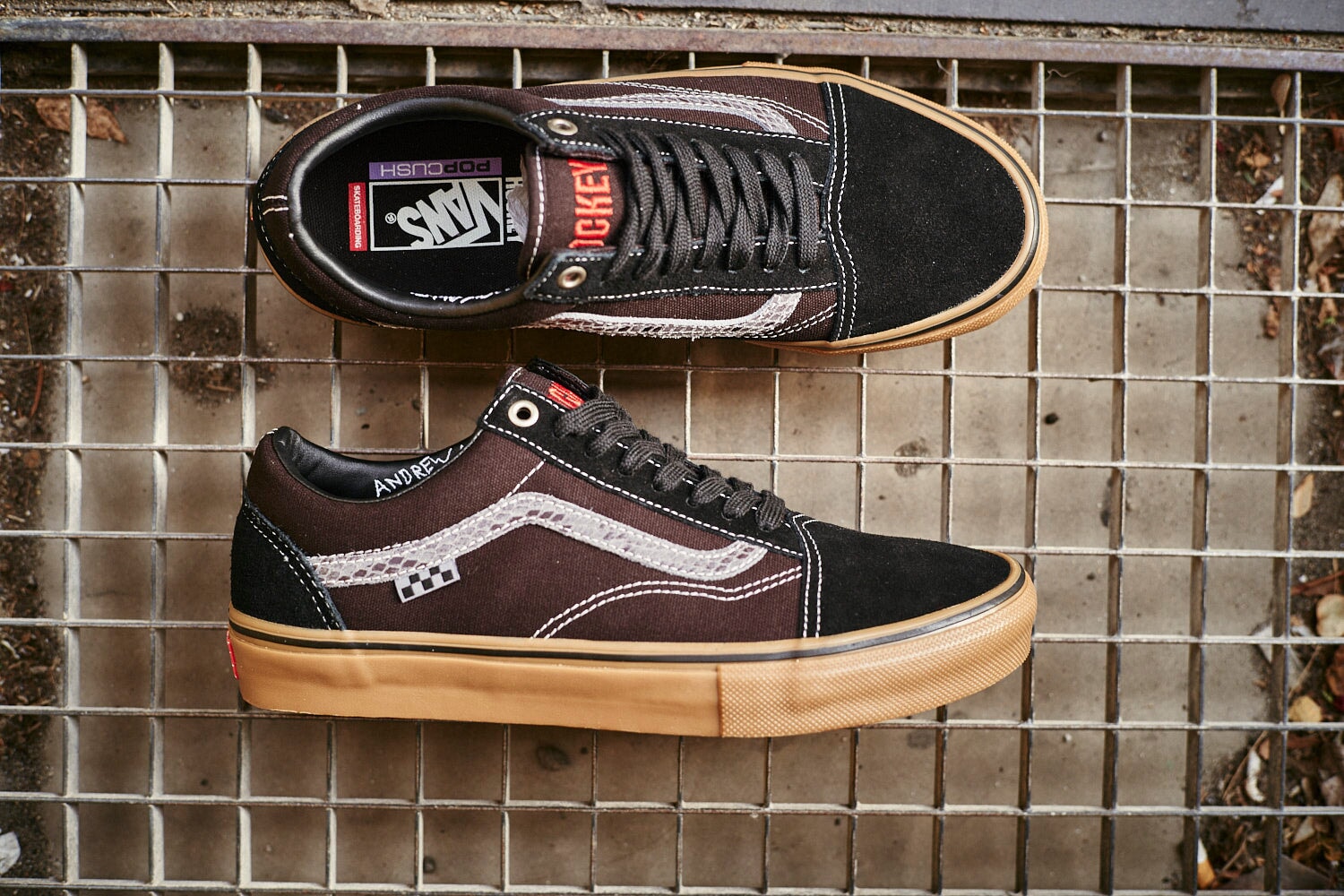 Vans X Hockey Skate Old Skool Herren Skate Schuhe Sneaker Vans