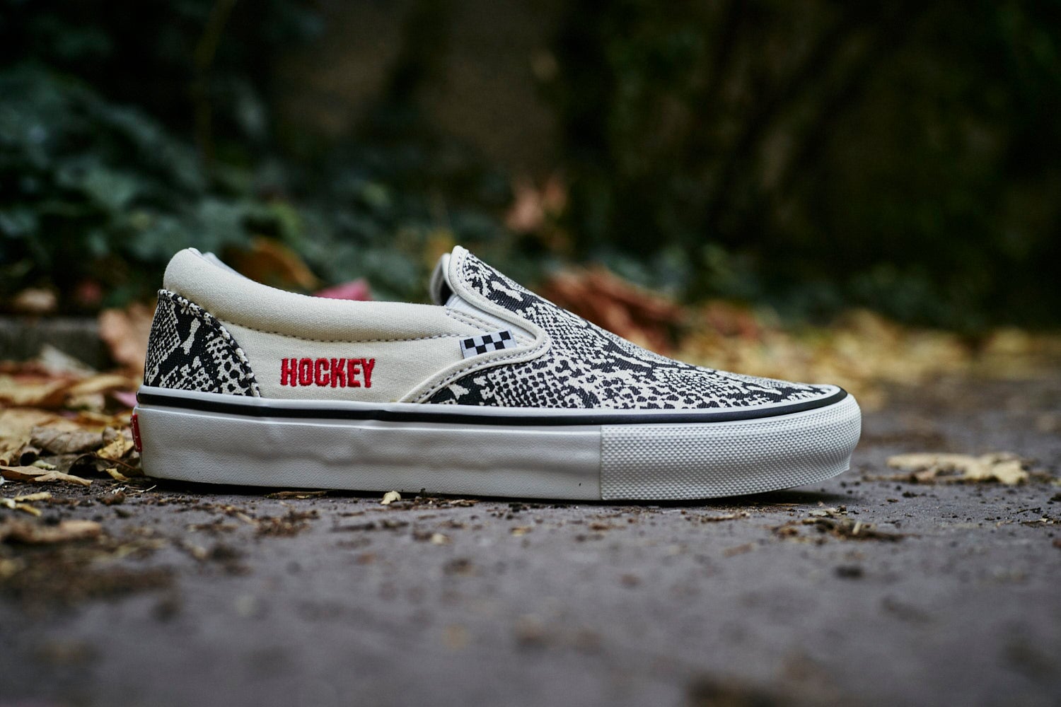Vans X Hockey Skate Slip-On Herren Skate Schuhe Sneaker Vans