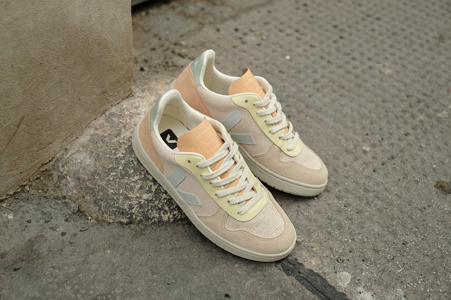 Veja V-10 Suede Schuhe Damen Sneaker Veja