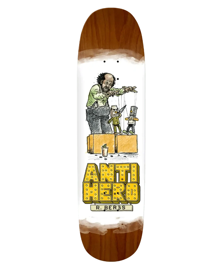 Antihero Beres Street Performer Deck - 8.63" Decks Antihero Skateboards 