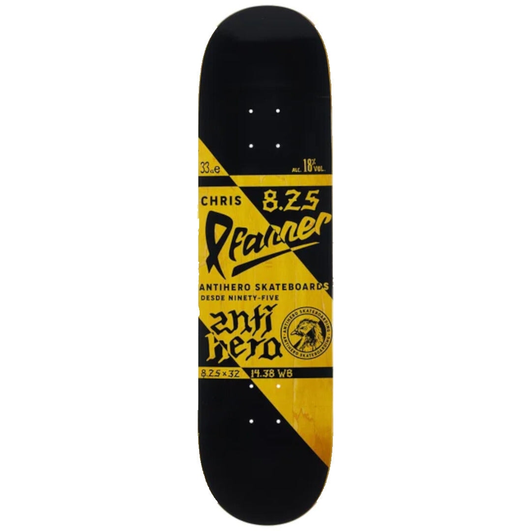 Antihero Pfanner Refrescos deck 8.25 Decks Antihero Skateboards 