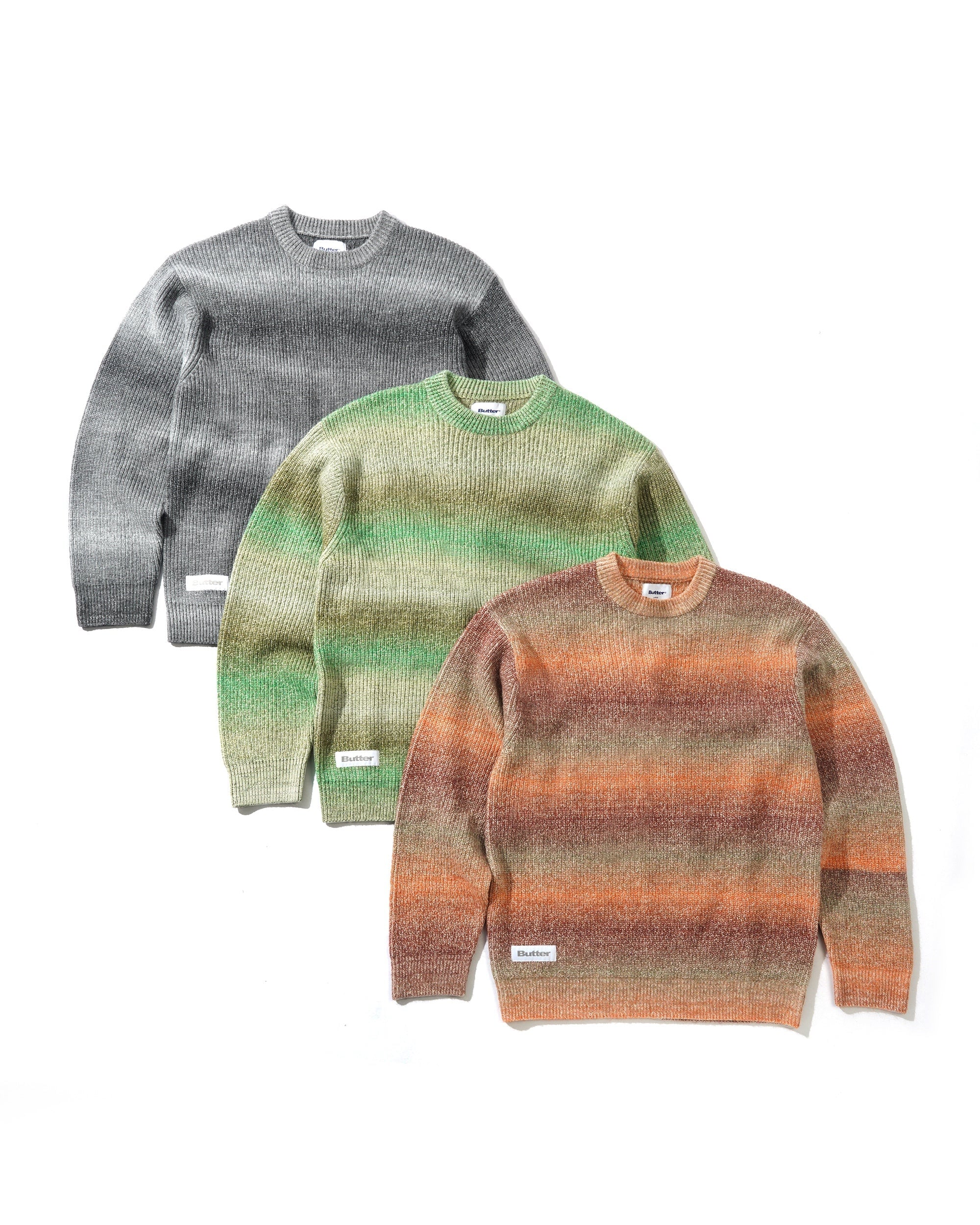 Butter Goods Beams Knit Sweater Herren Crewneck Butter Goods 