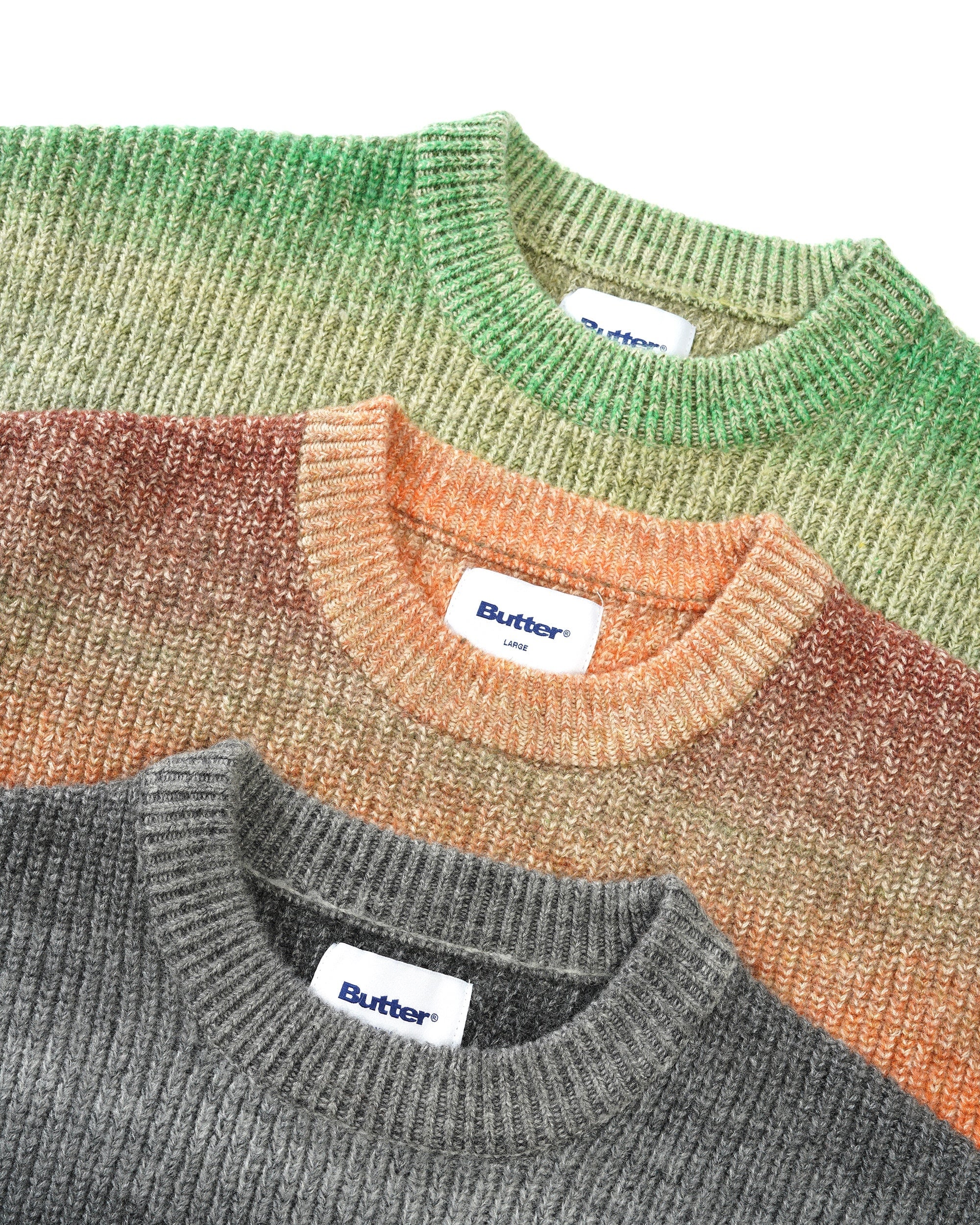 Butter Goods Beams Knit Sweater Herren Crewneck Butter Goods 