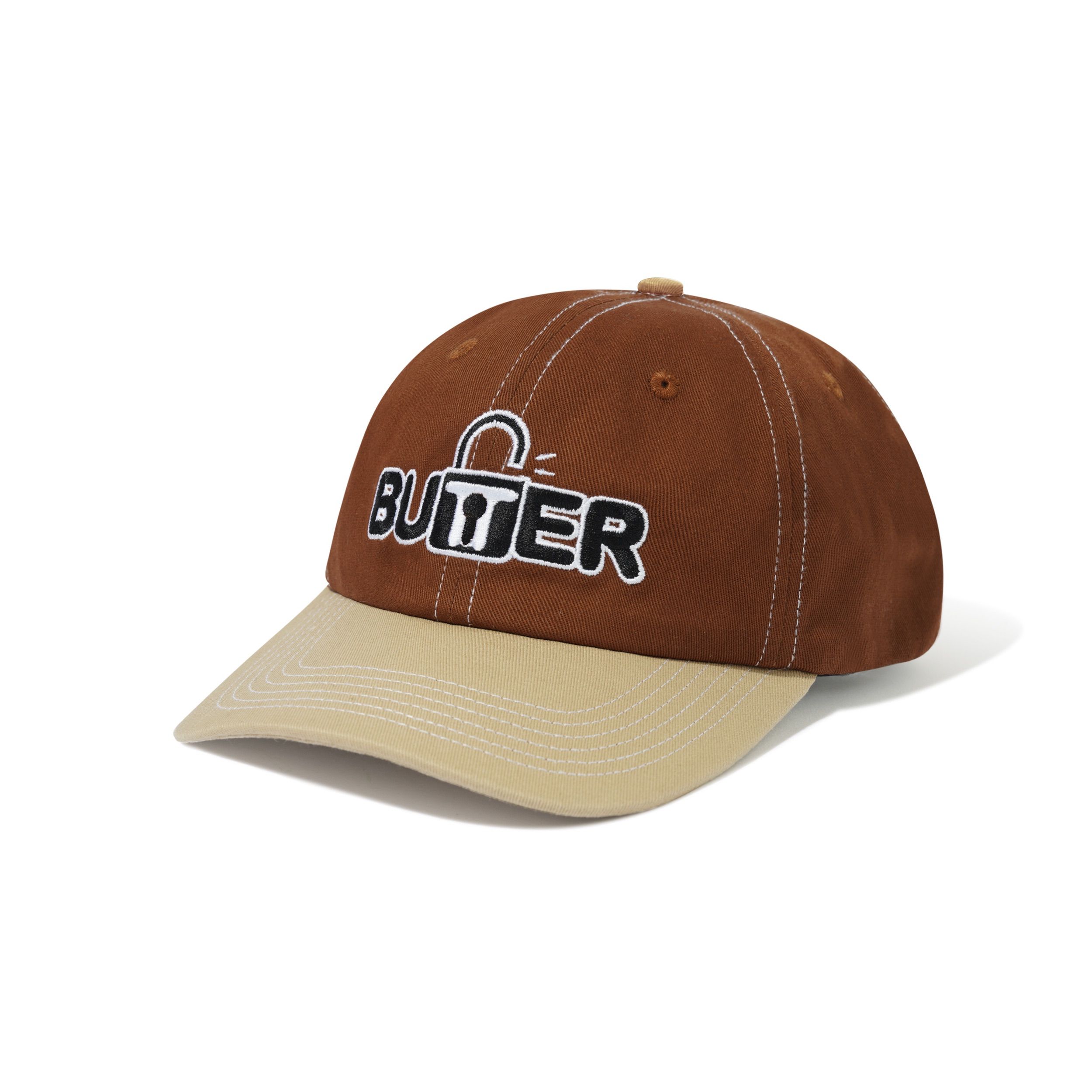 Butter Goods Lock 6 Panel Cap Unisex Cap Butter Goods 