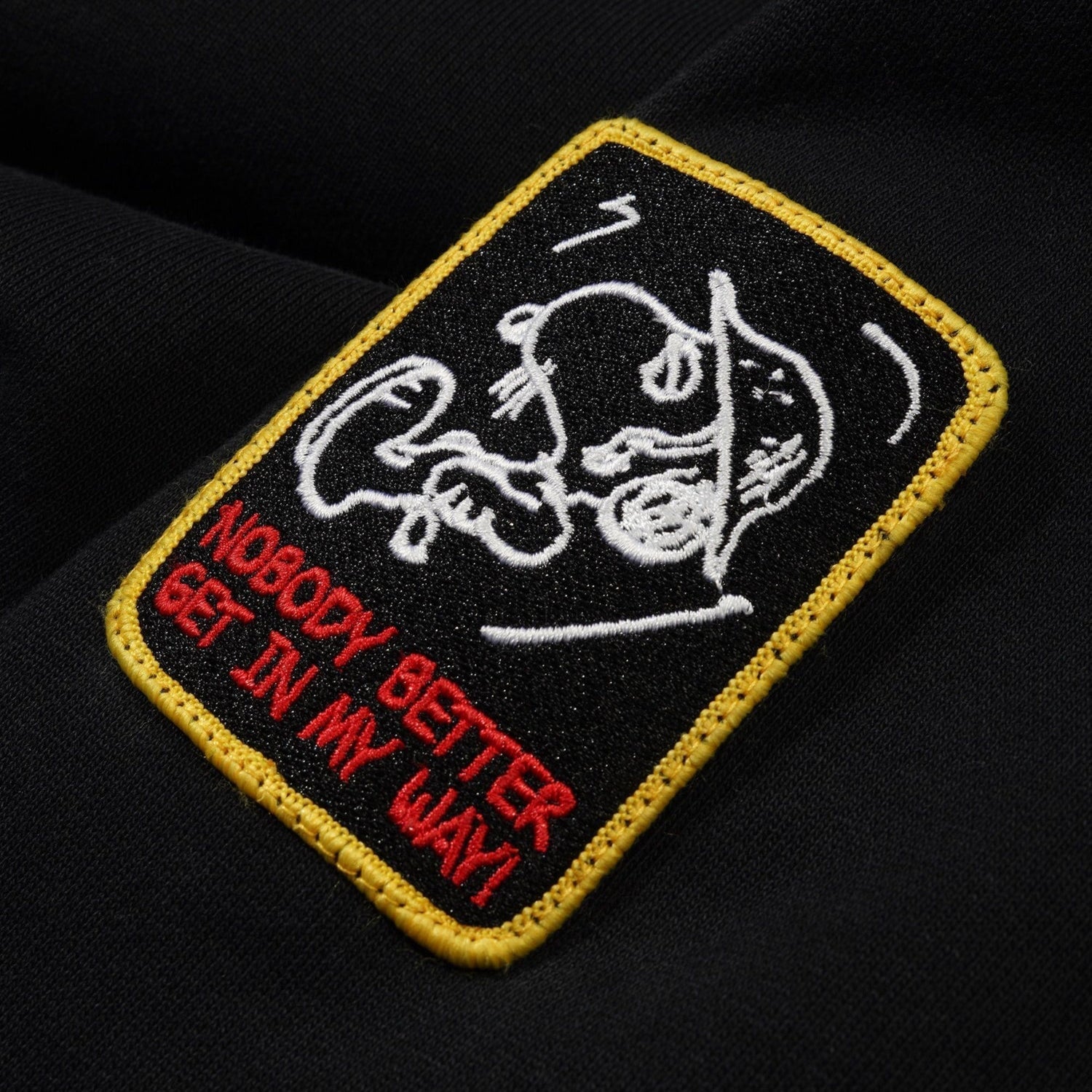 Butter Goods Patches Zip-Thru Hoodie Herren Hoodie Butter Goods 