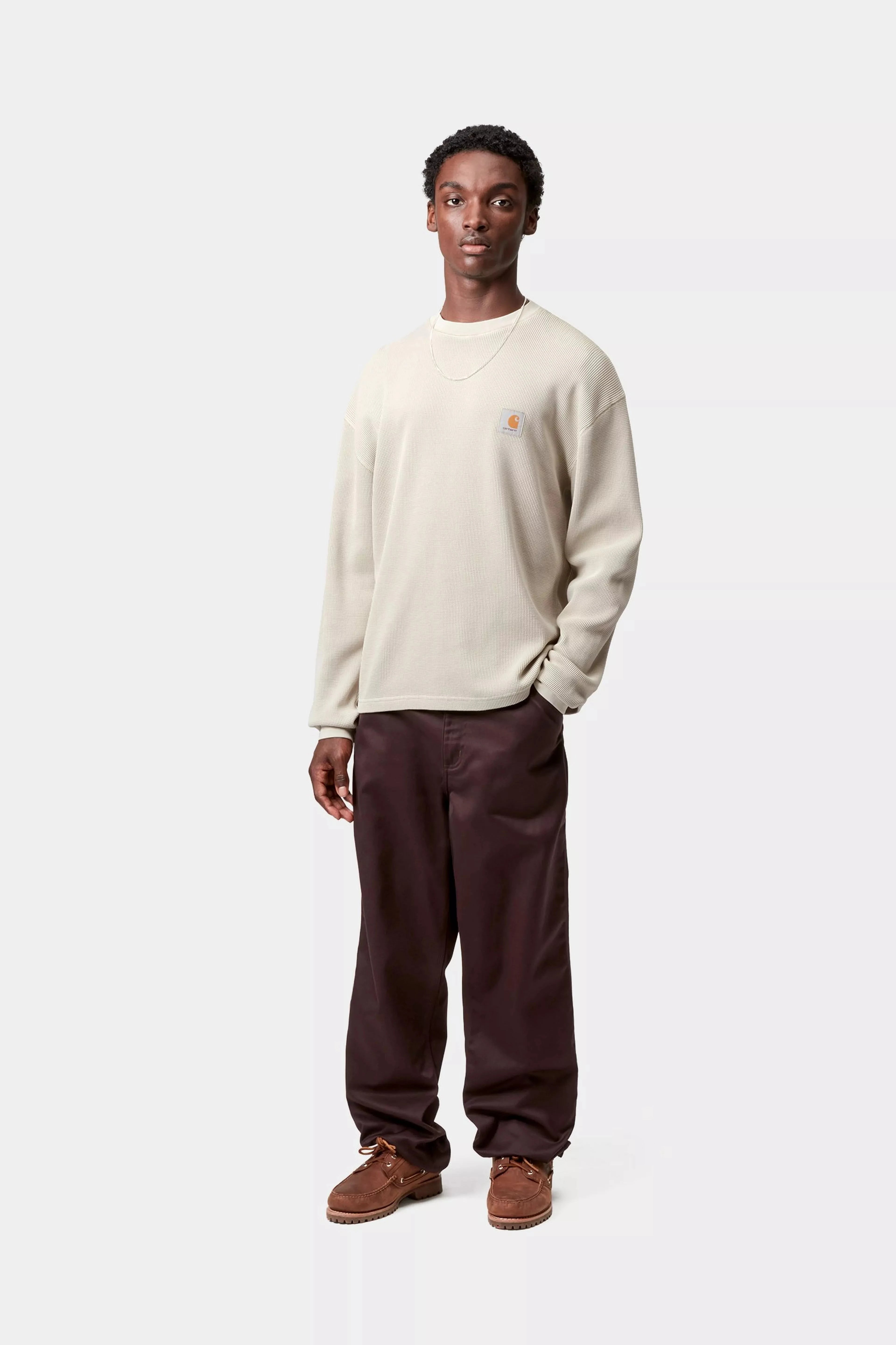 Carhartt WIP Vista Waffle Langarm T-Shirt Herren Langarm-Shirt Carhartt WIP 