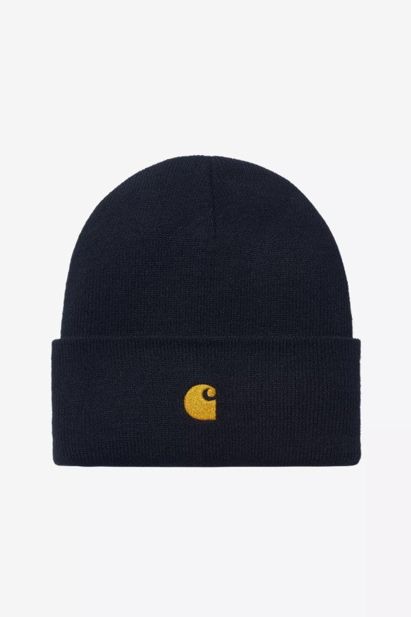 Chase Beanie Dark Navy/Gold Bild 1